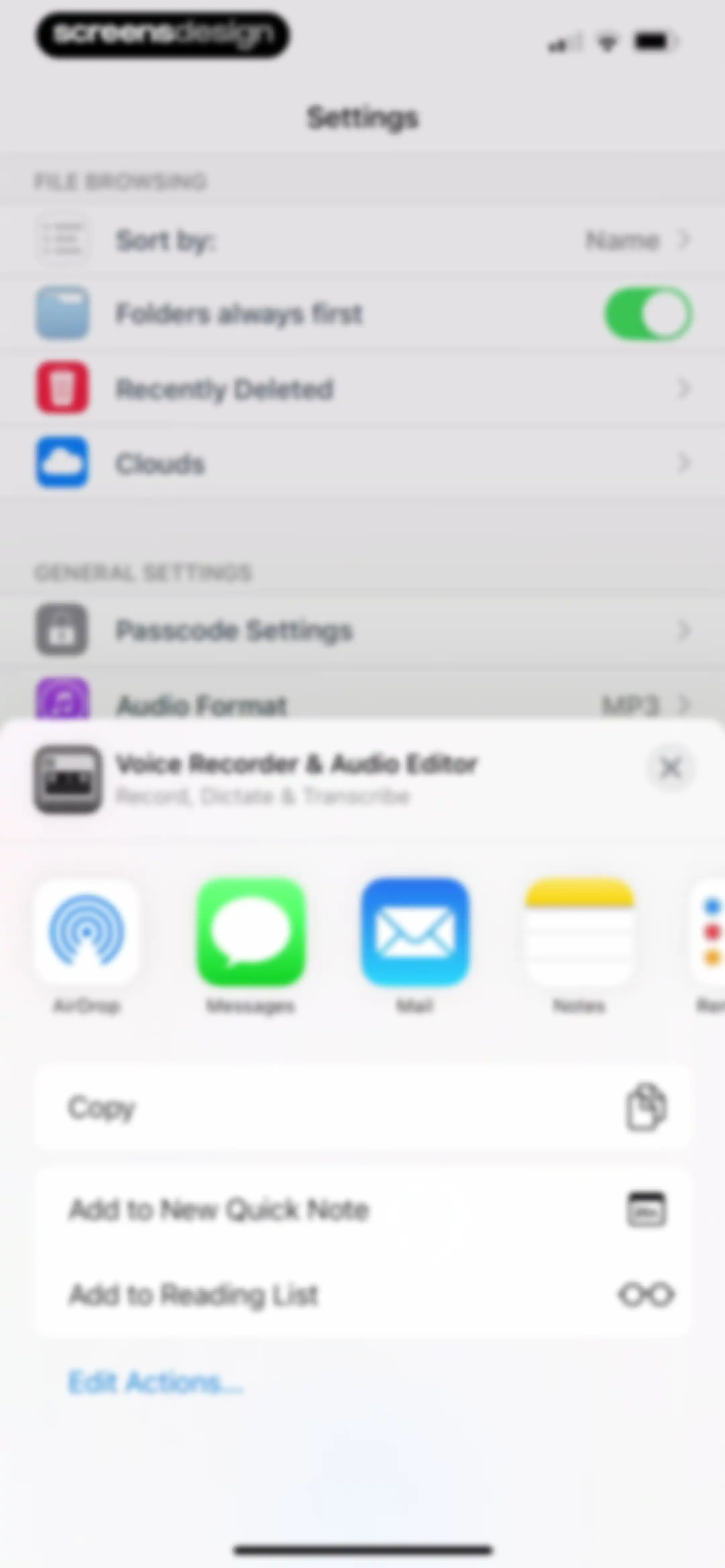 Voice Recorder & Audio Editor screen 132