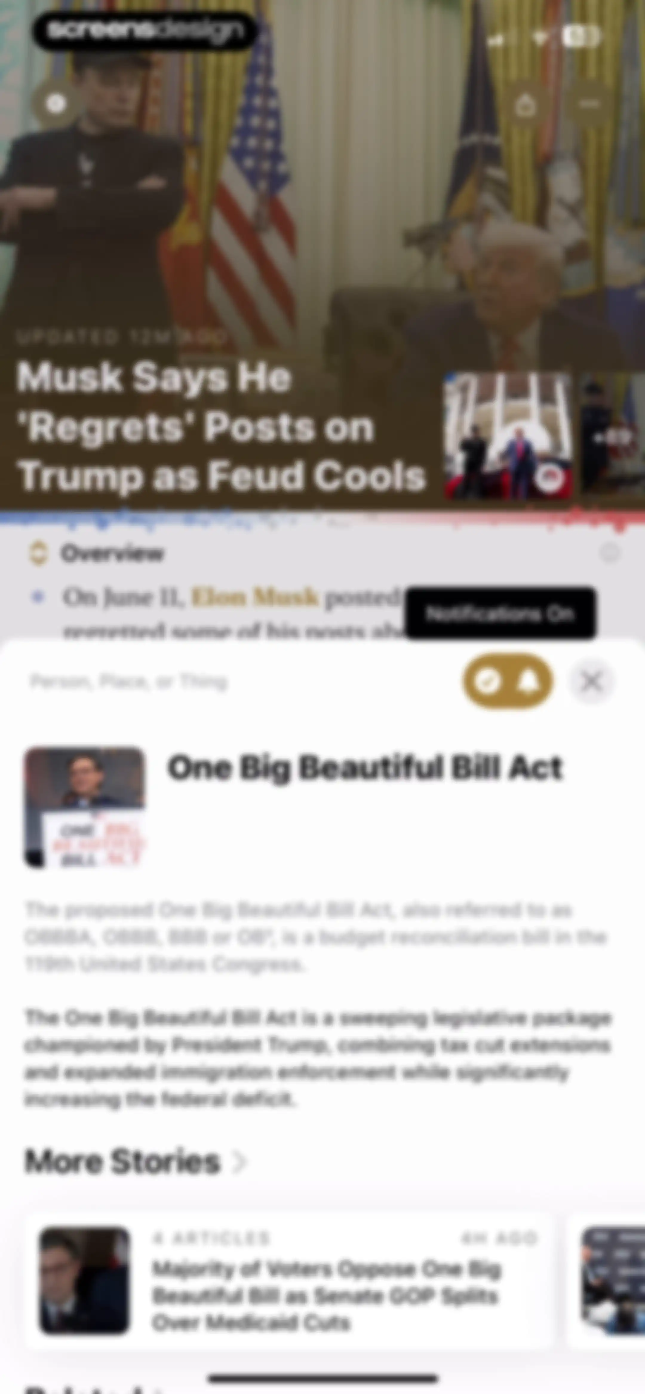 Particle: Personalized News screen 32