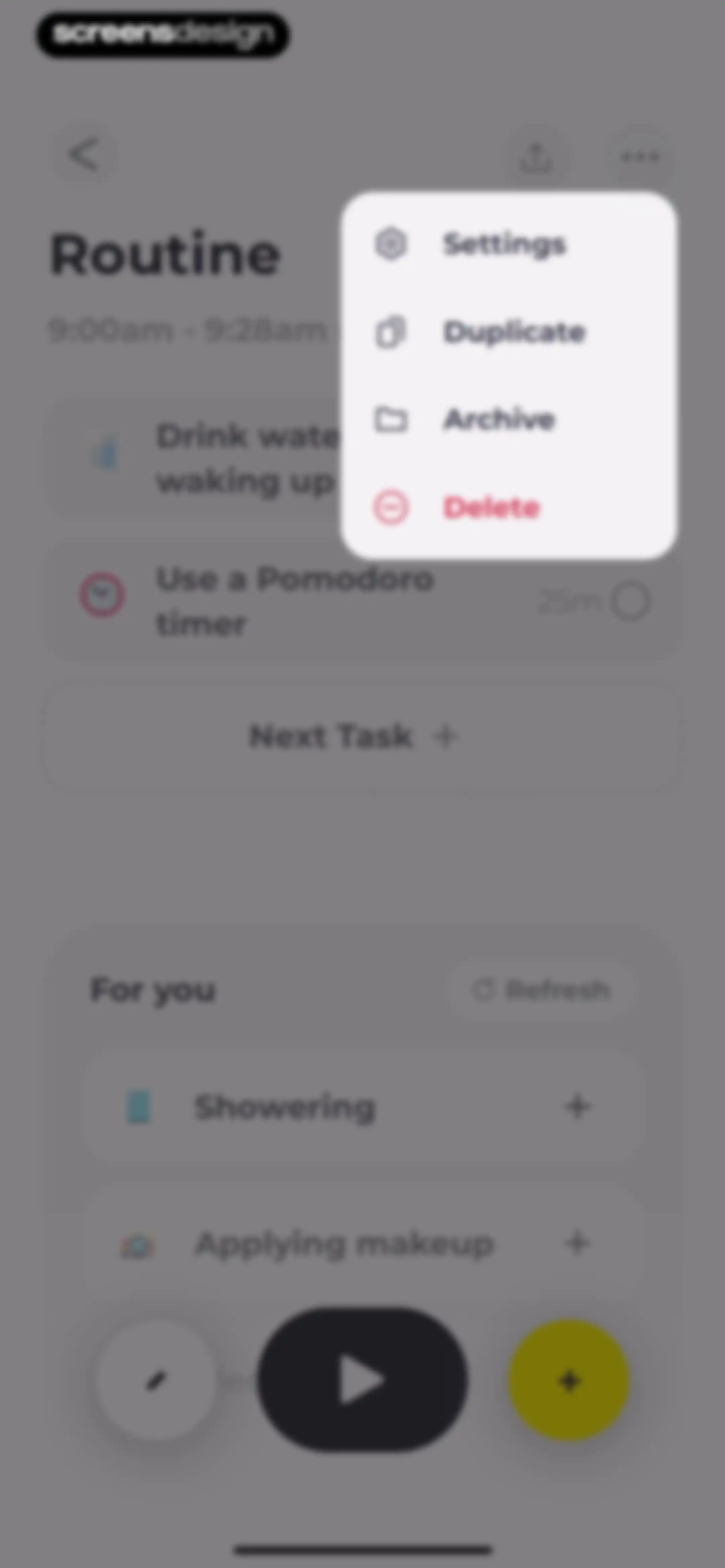 Routine Planner, Habit Tracker screen 92