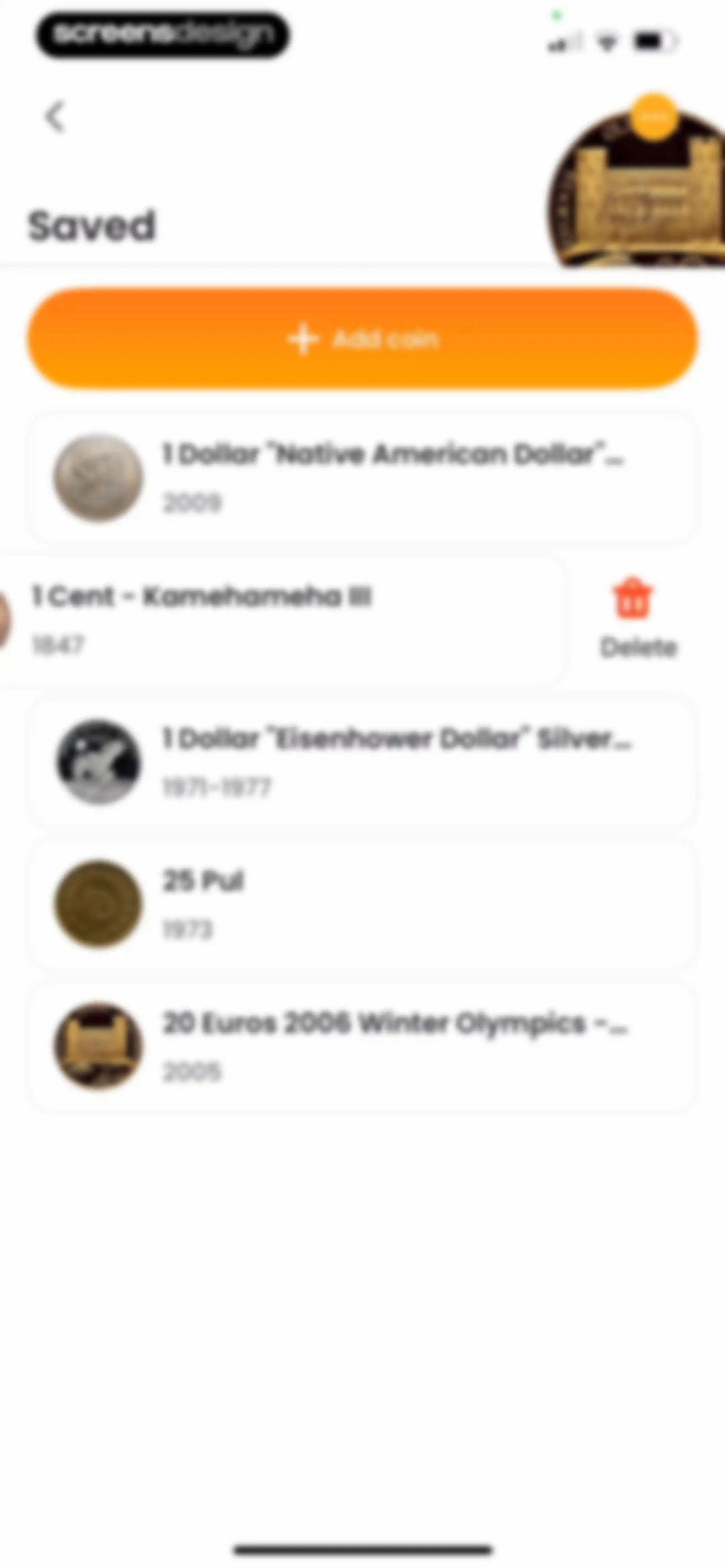 Coin ID Scanner: Value Checker screen 95