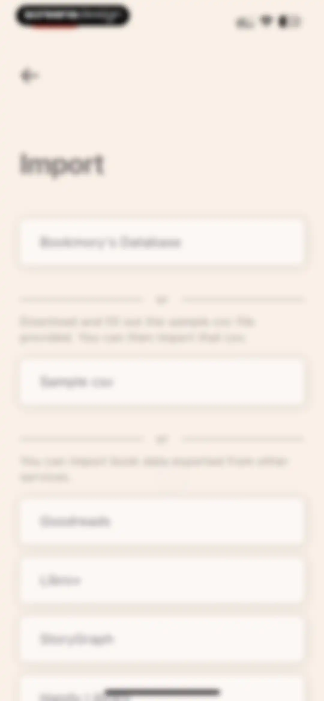 Bookmory - reading tracker screen 140