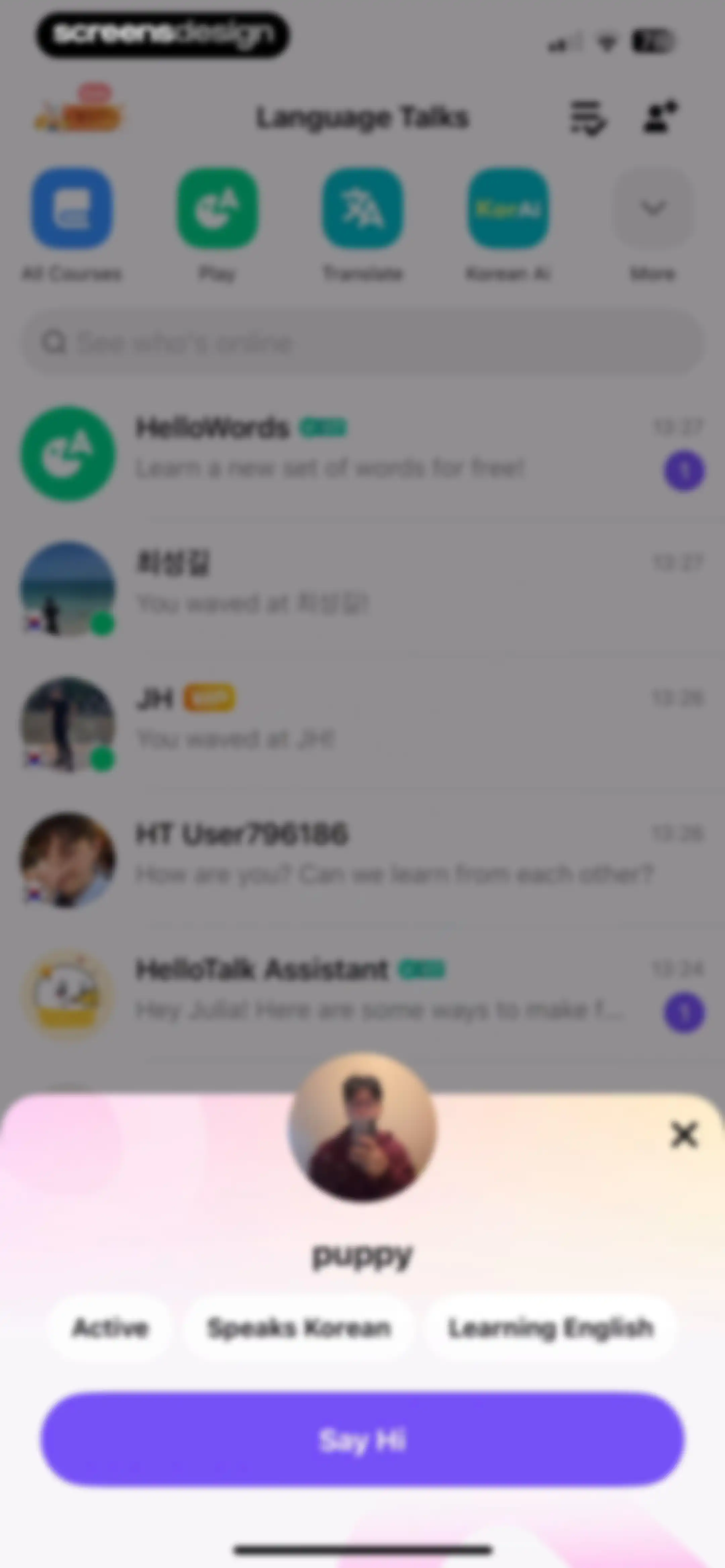 HelloTalk - Language Learning screen 81