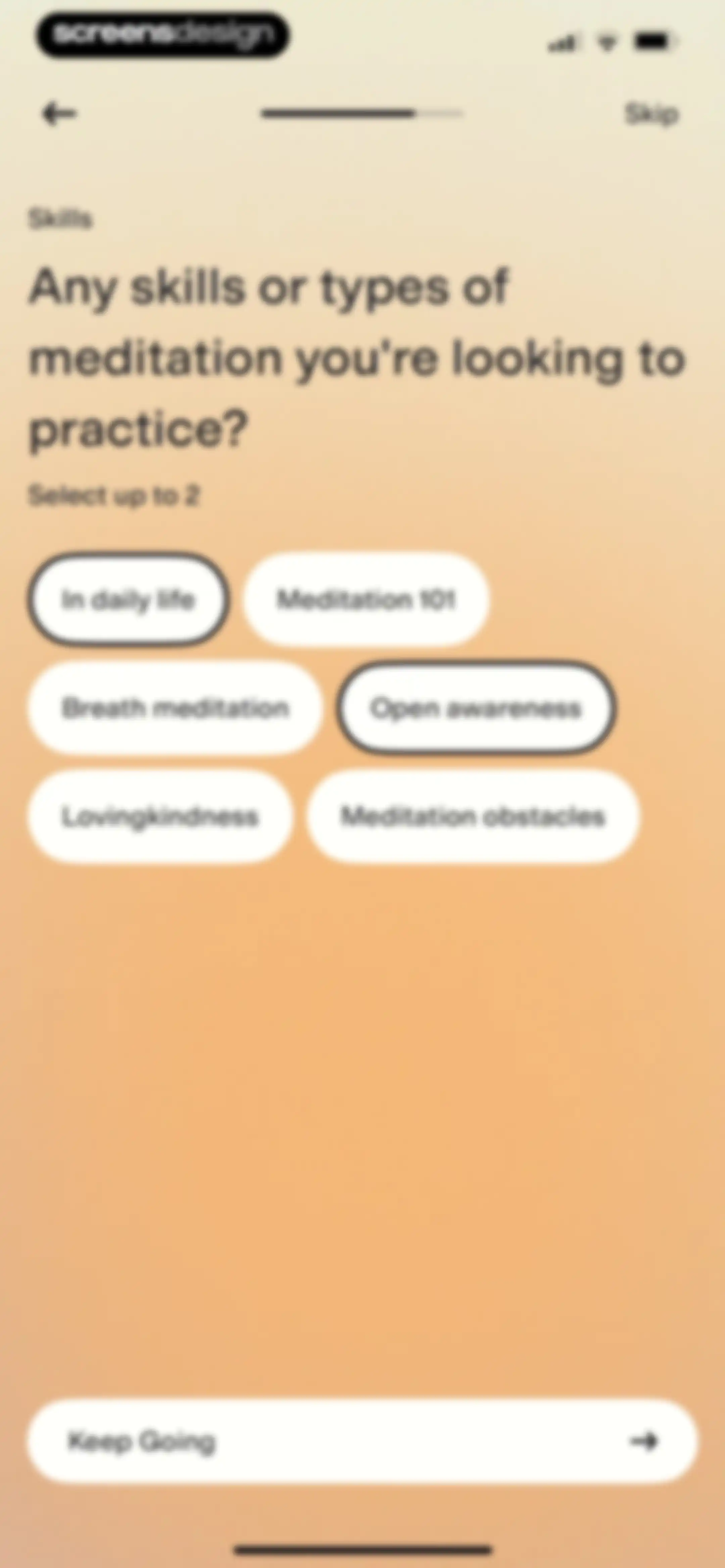 Happier Meditation screen 22
