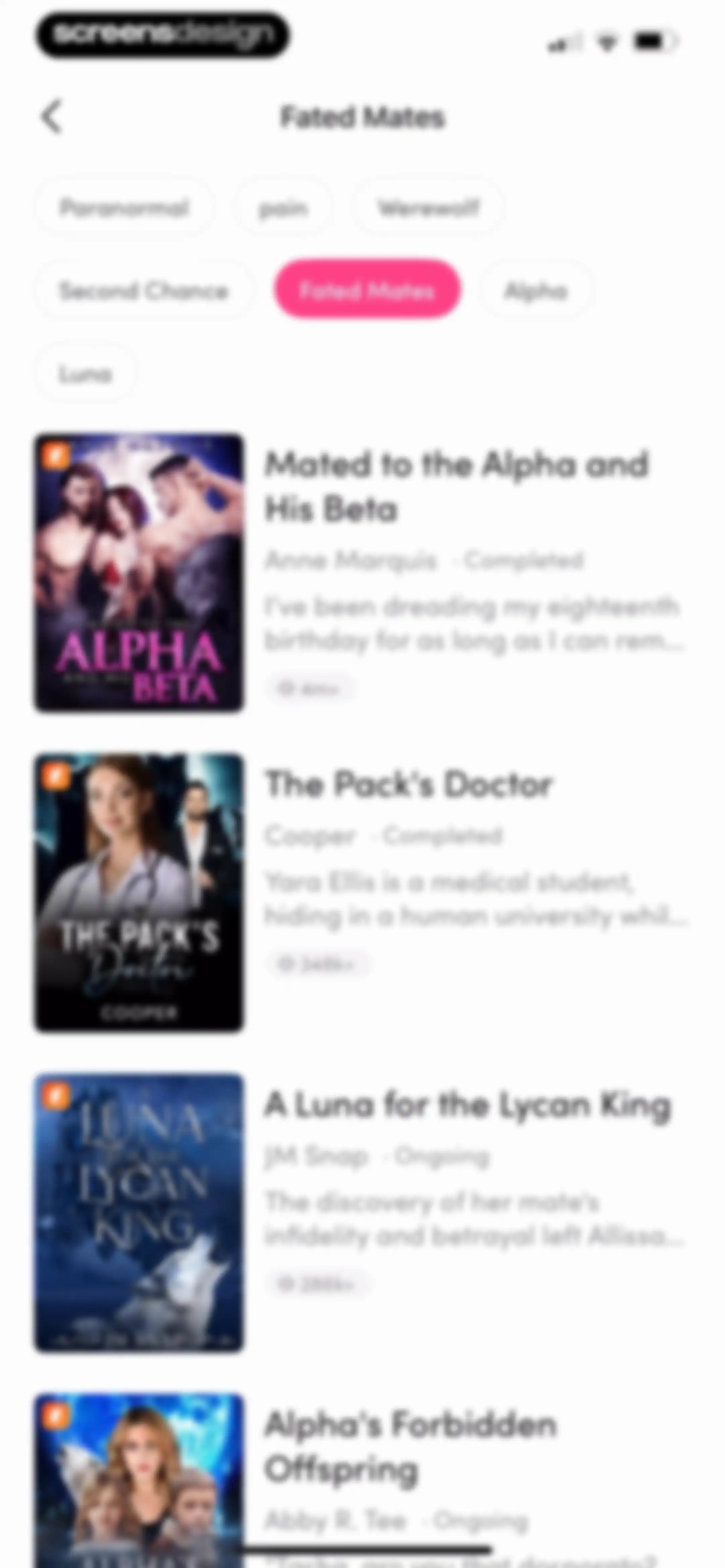 My Fiction: Stories & Novels screen 37
