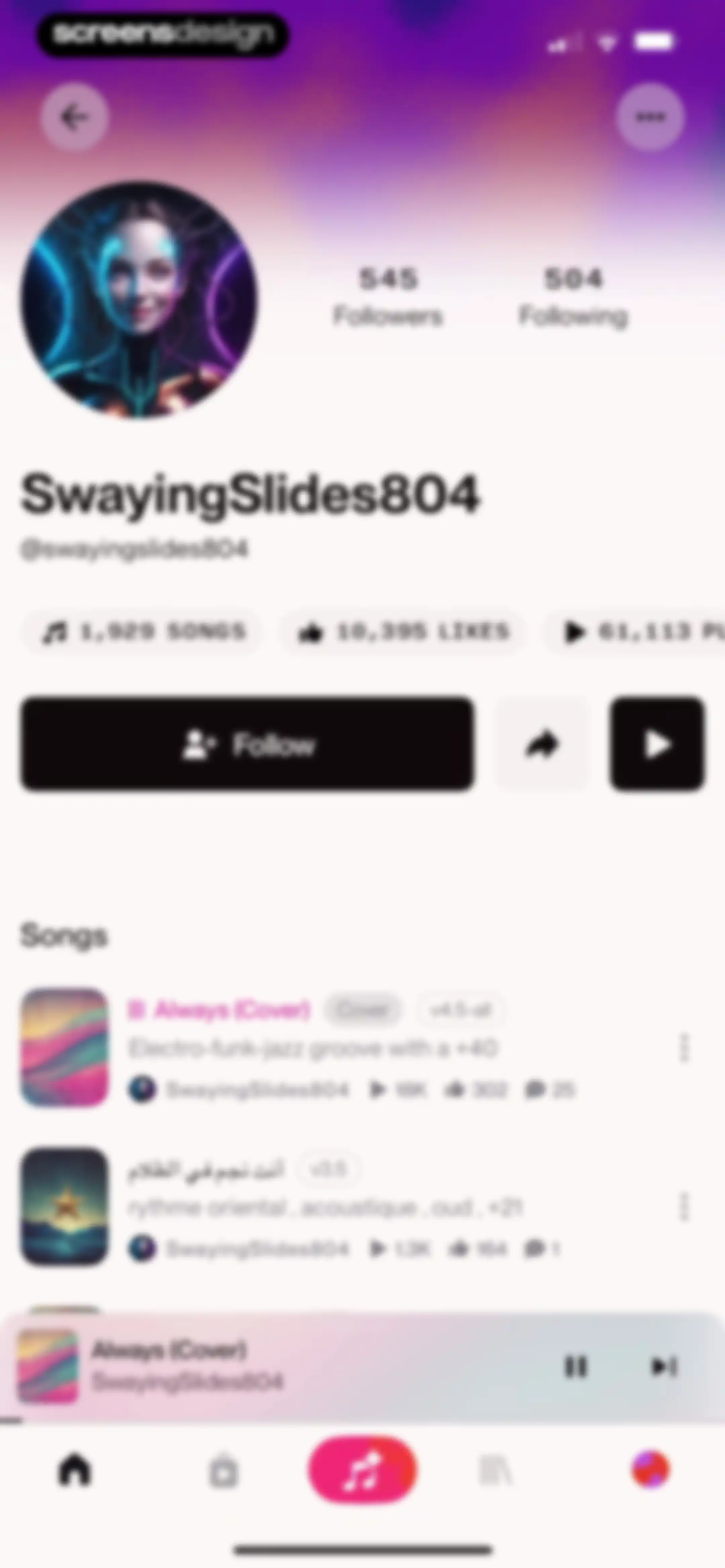 Suno - AI Songs, Music, Lyrics screen 52