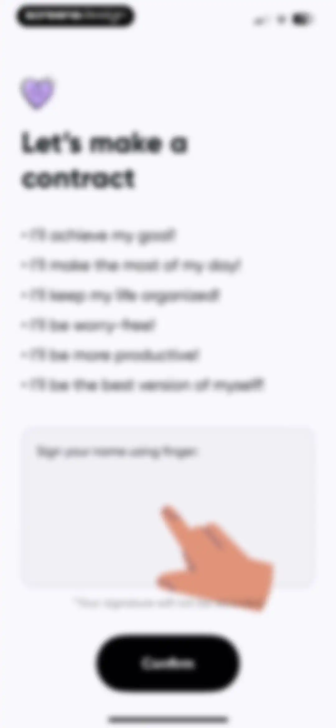 Me+ Lifestyle Routine screen 34