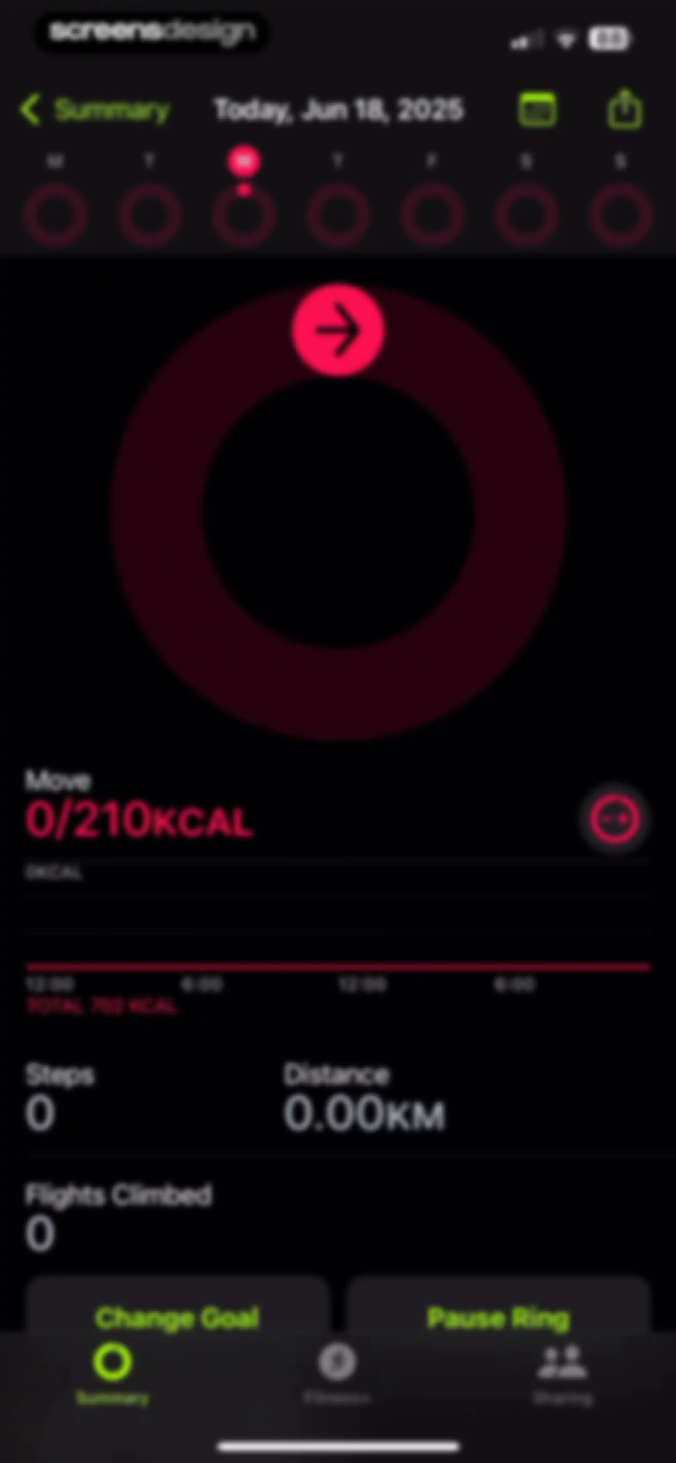 Apple Fitness screen 27