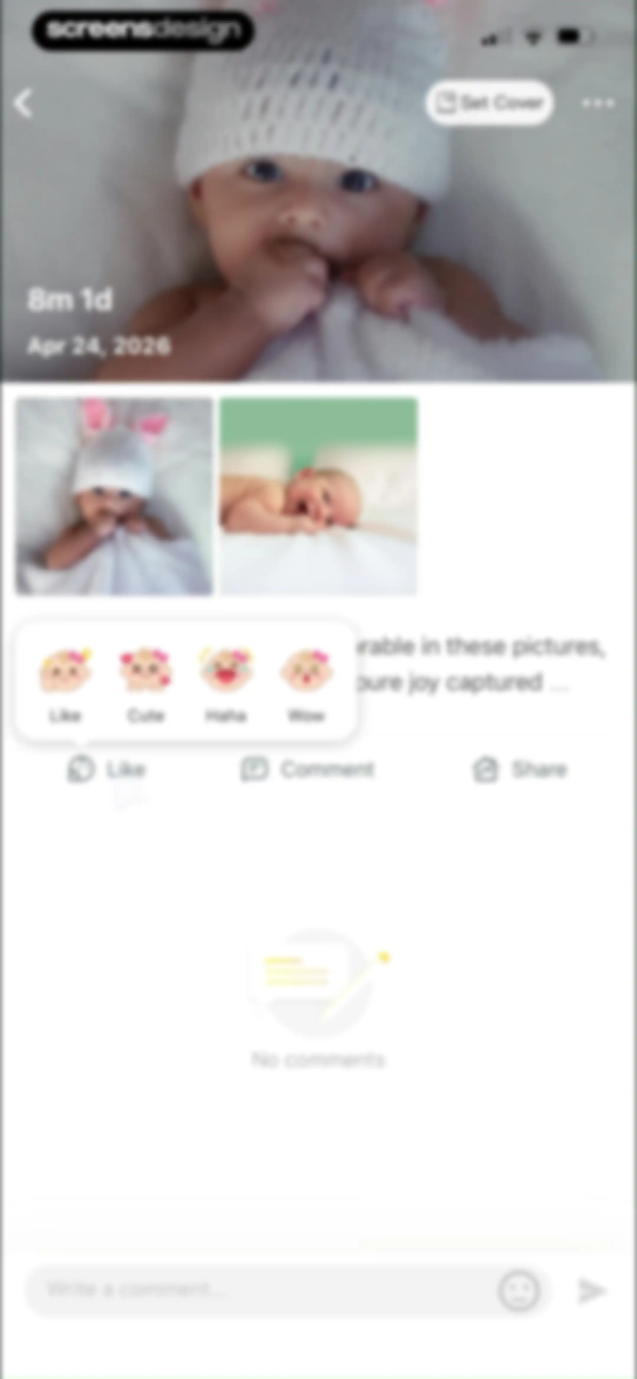 TimeHut - Baby Album screen 51