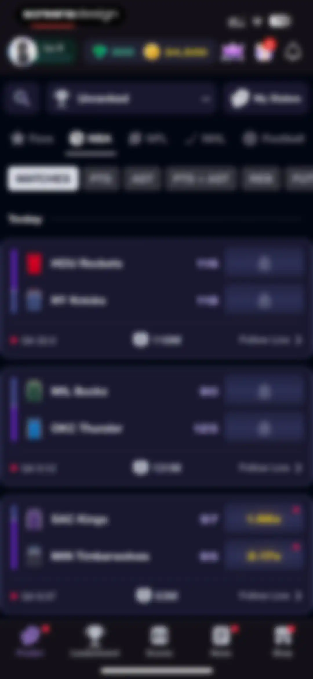 Stadium Live - Predict Sports screen 69