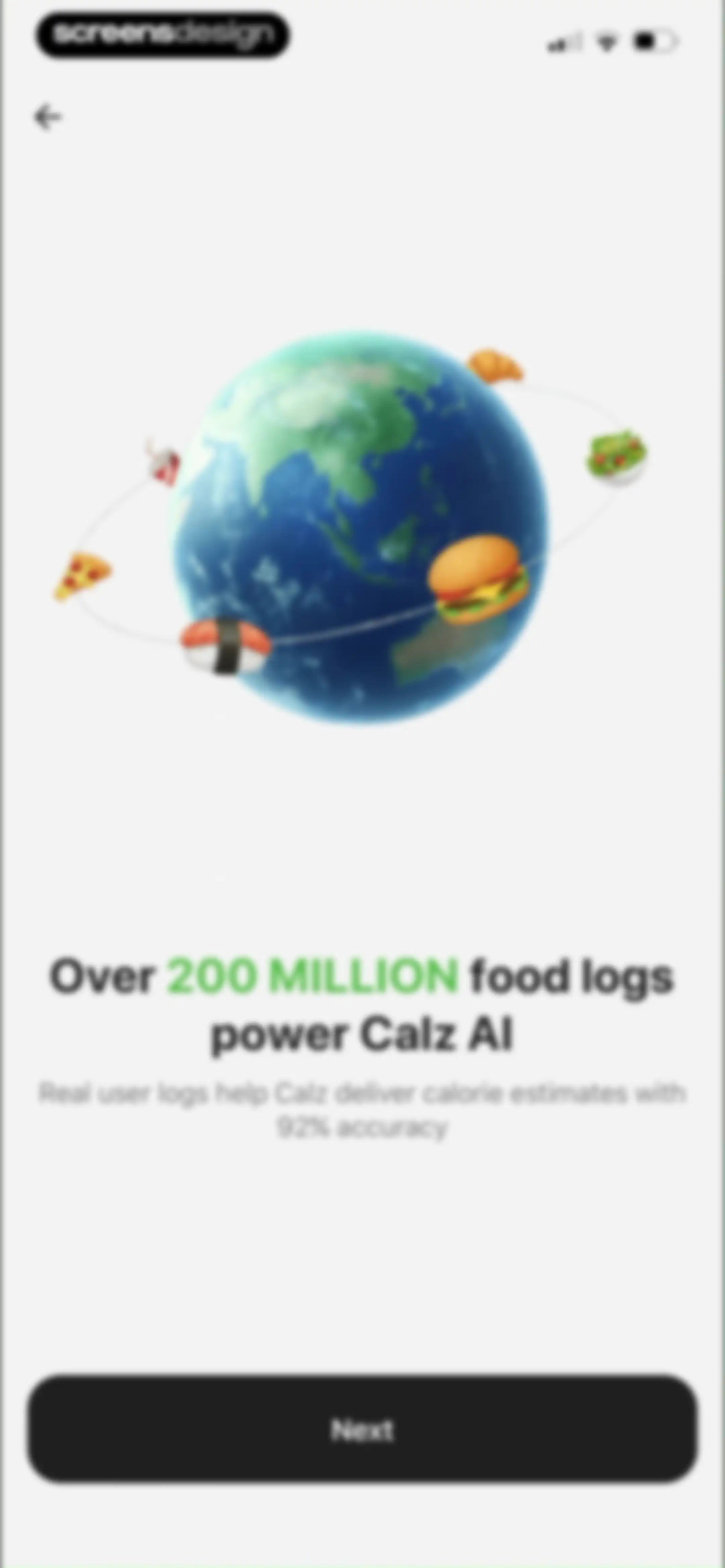 Calz - Calorie Counter AI screen 29