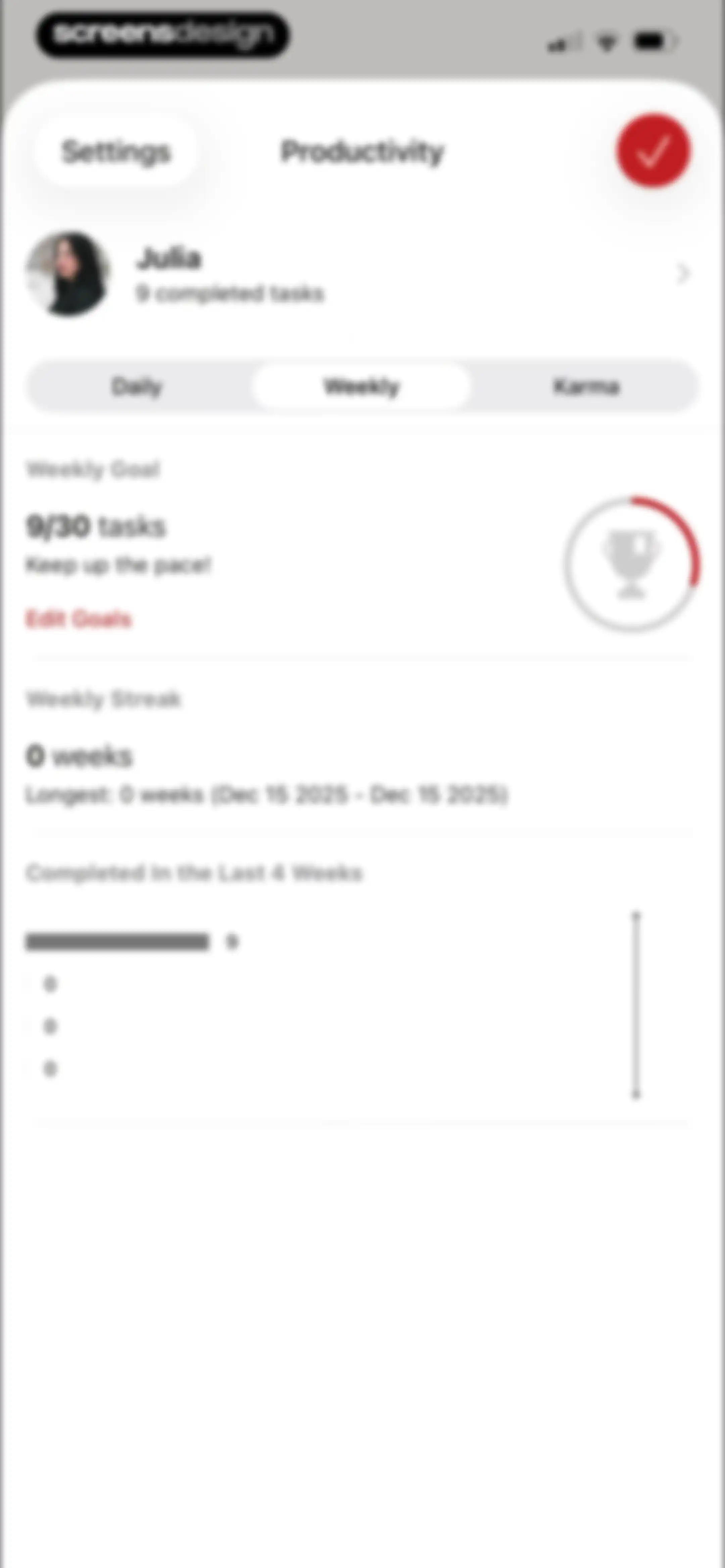 Todoist: To Do List & Calendar screen 174