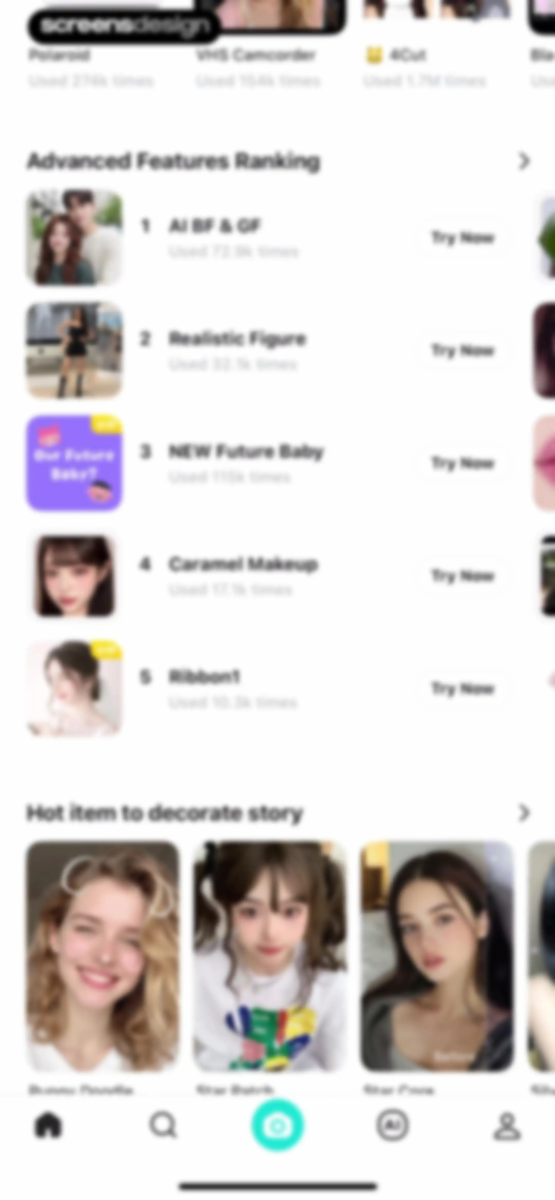 B612 AI Photo&Video Editor screen 139