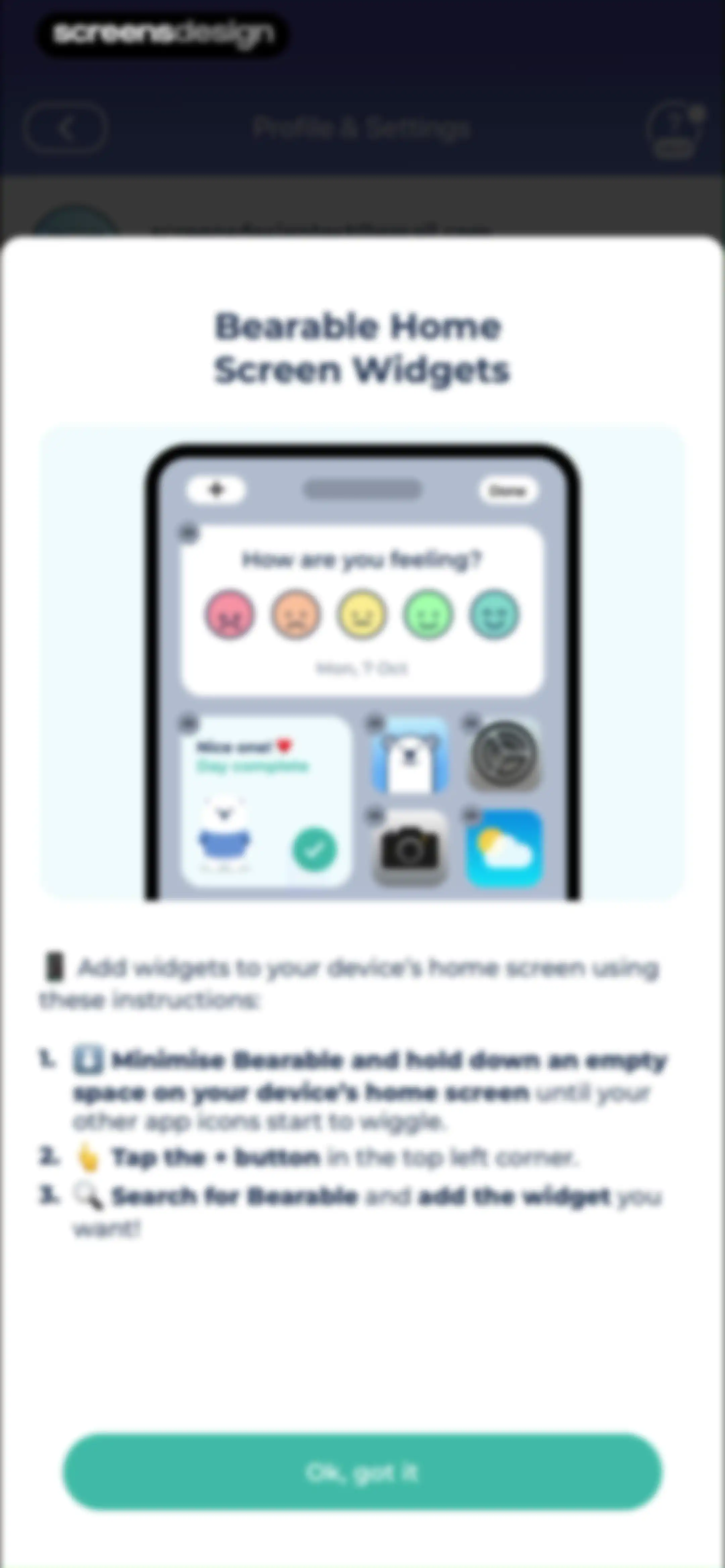 Bearable - Symptom Tracker screen 181