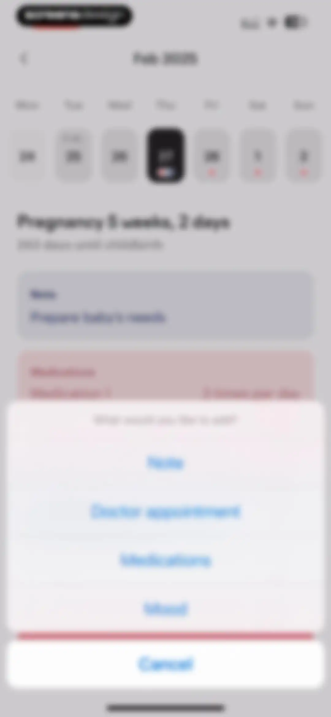 amma: Pregnancy & Baby Tracker screen 115