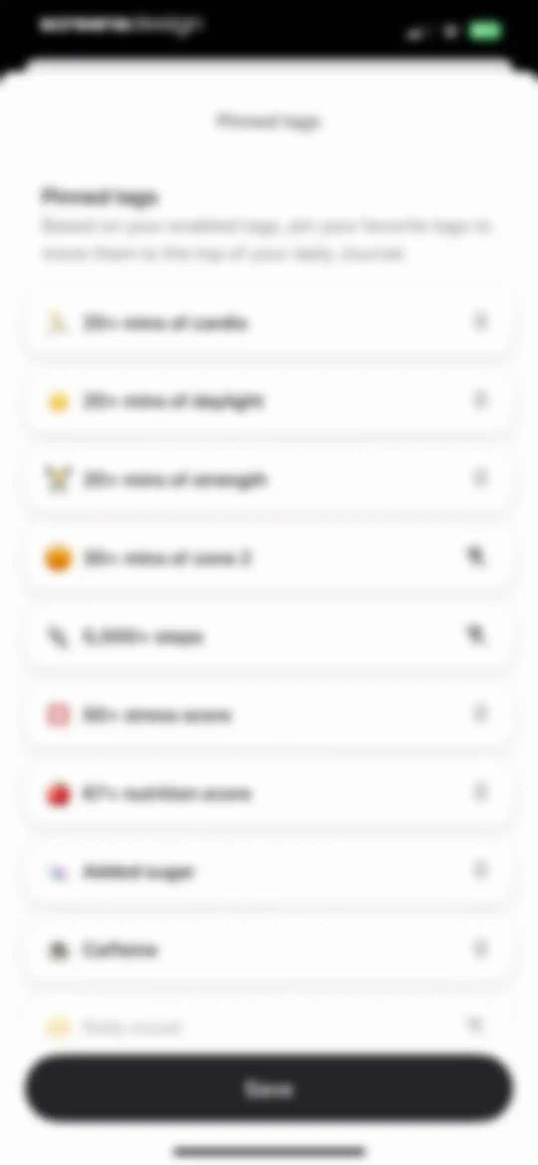Bevel: AI Health Coach screen 156