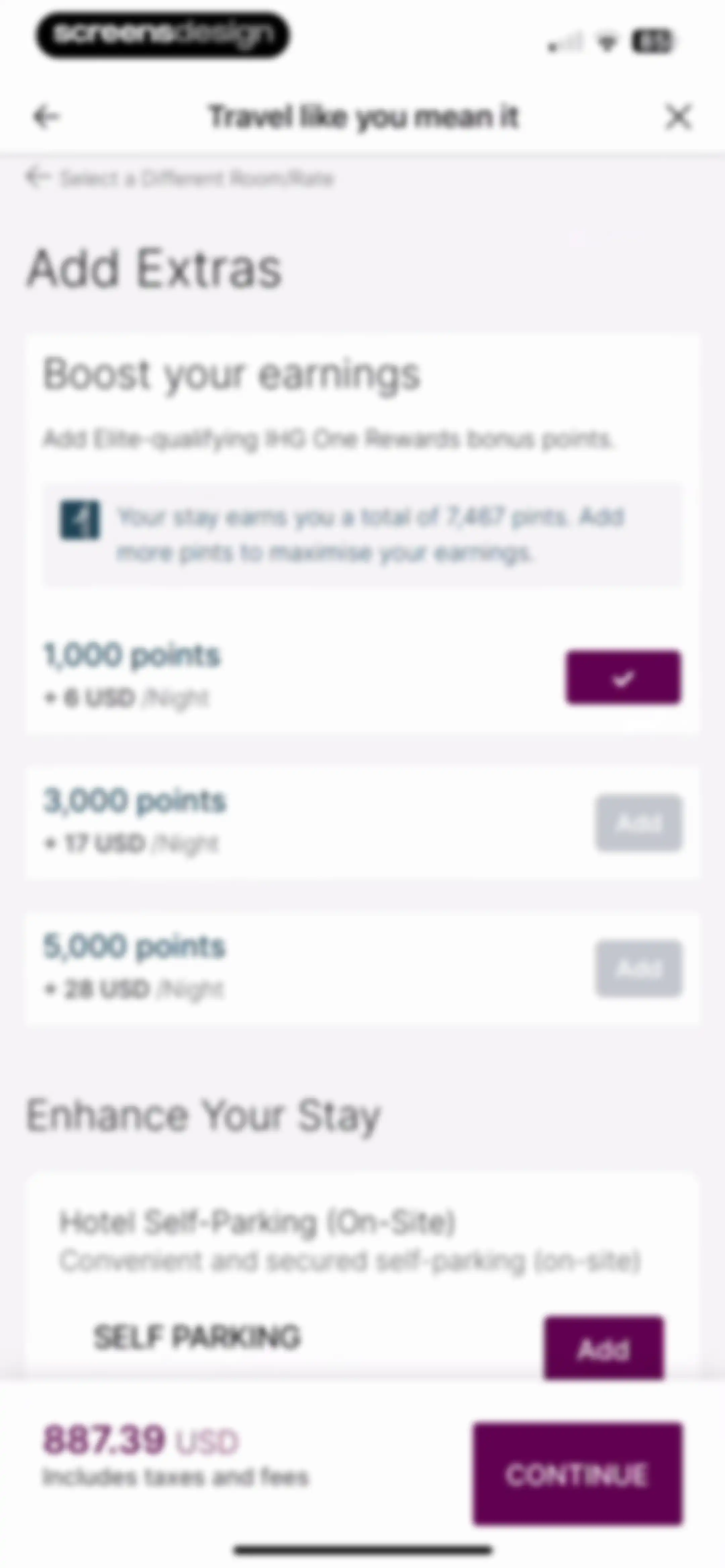 IHG One Rewards: Book Hotels screen 94