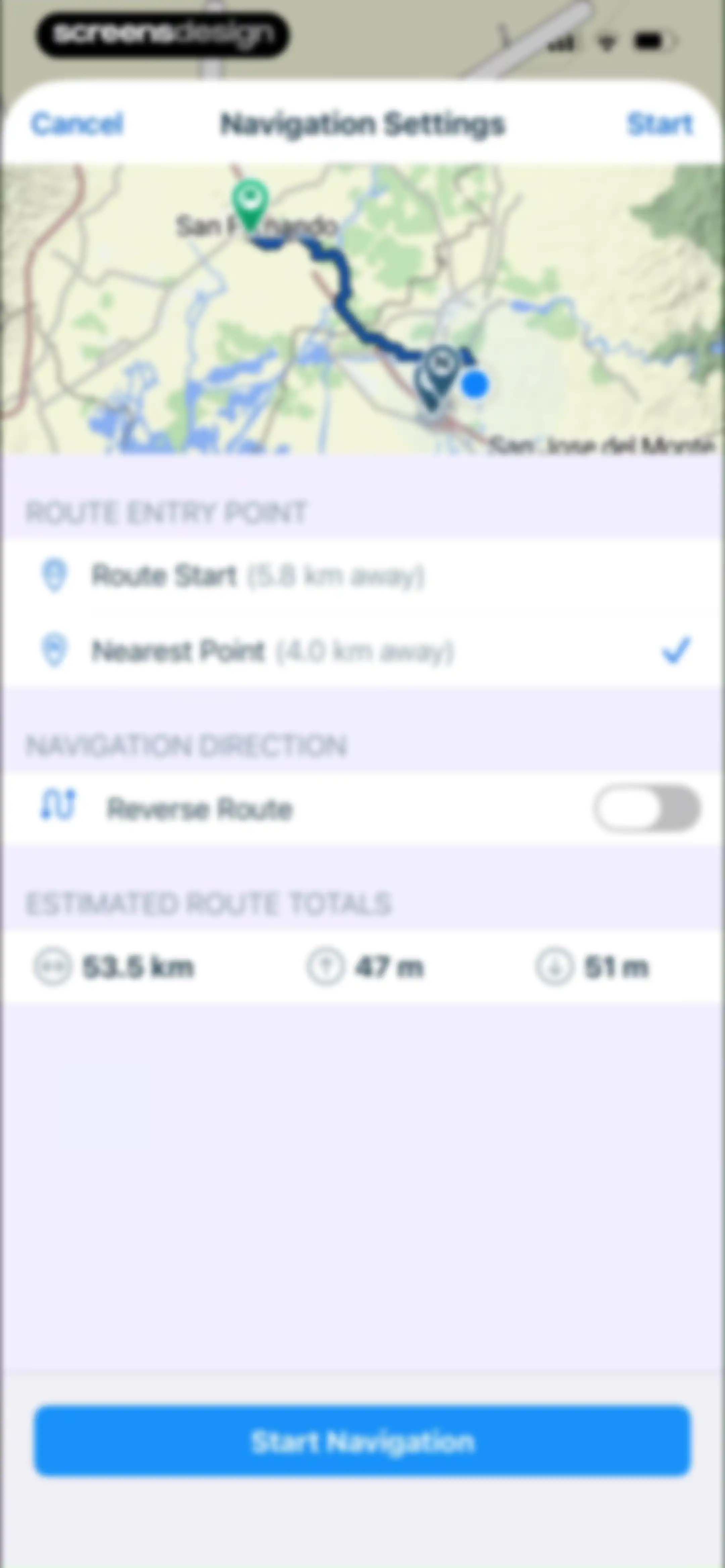 Bikemap: Bicycle Tracker & GPS screen 104