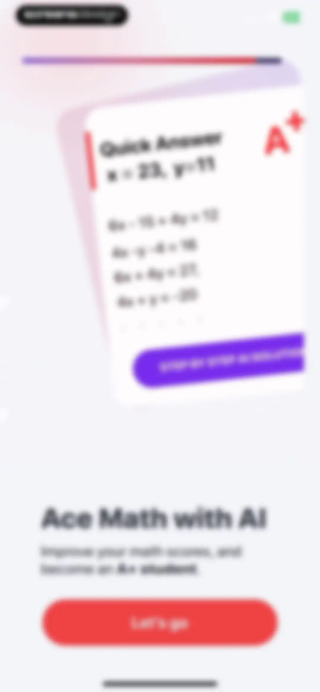 Math AI Homework Helper,Solver screen 4