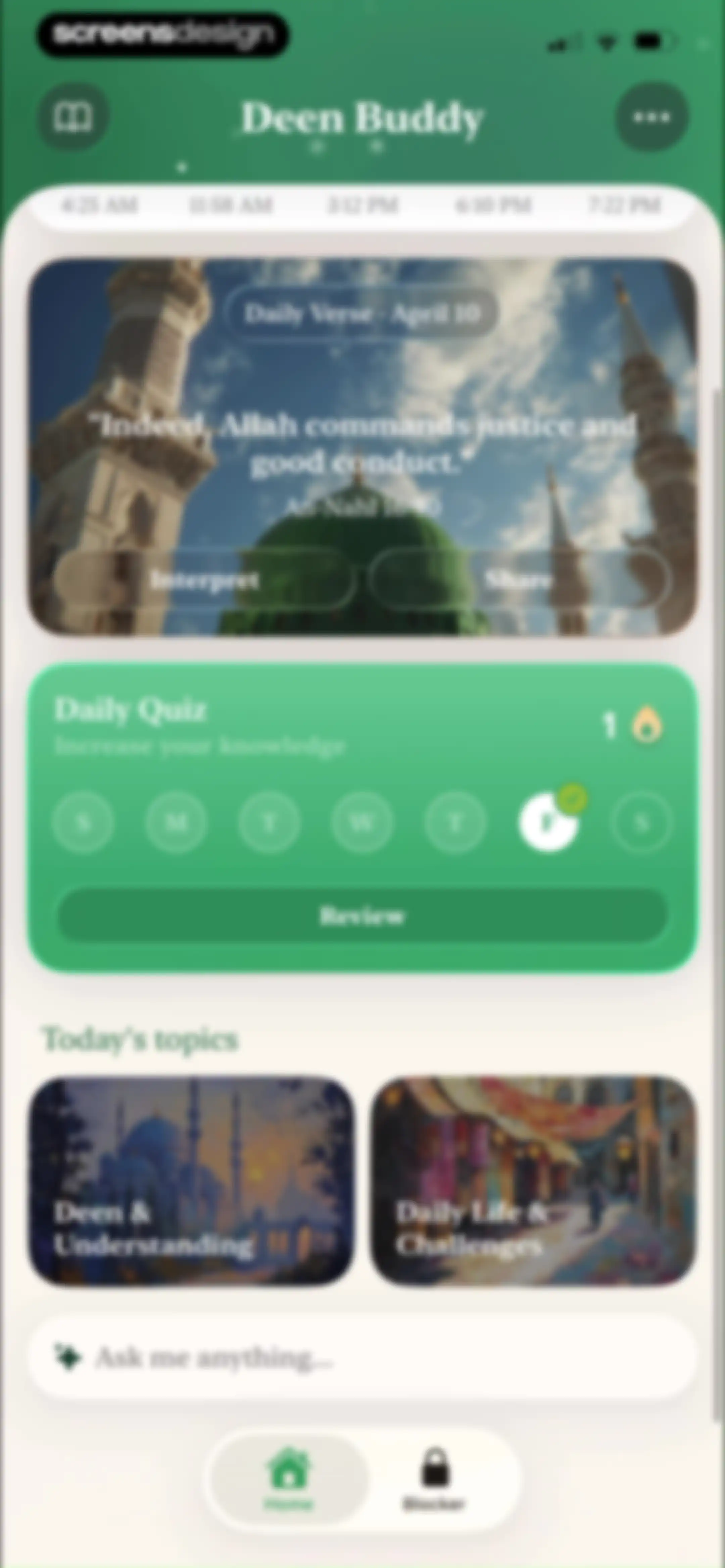 Deen Buddy - Quran Chat screen 33
