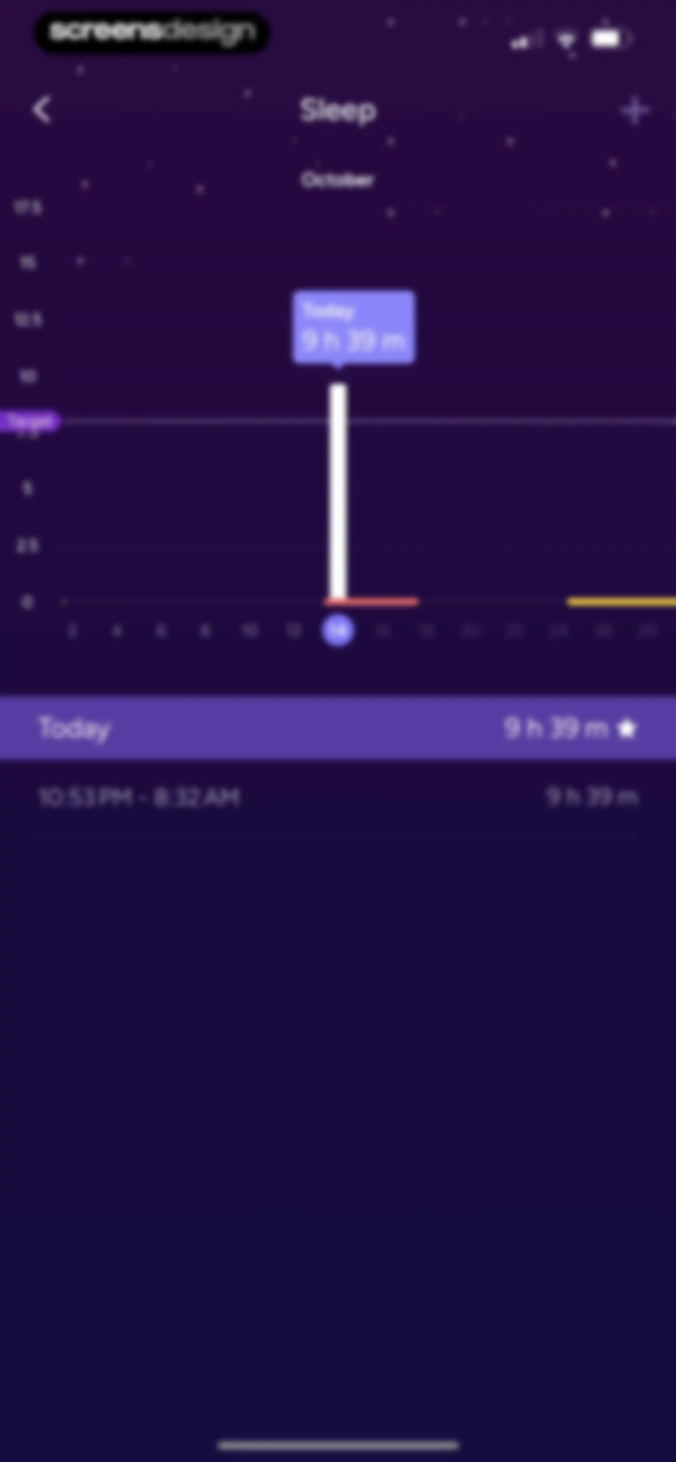 Period Tracker Period Calendar screen 207