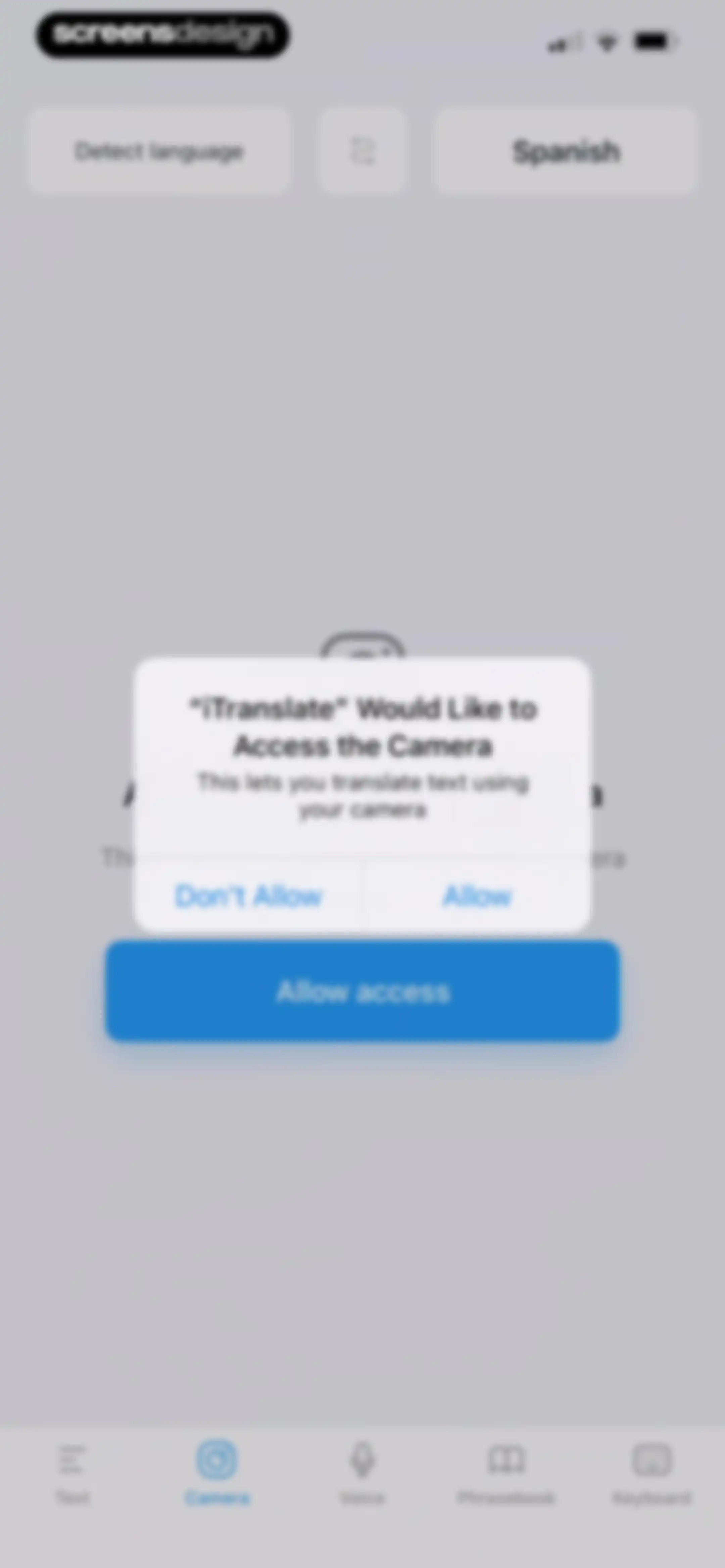 iTranslate Translator screen 48