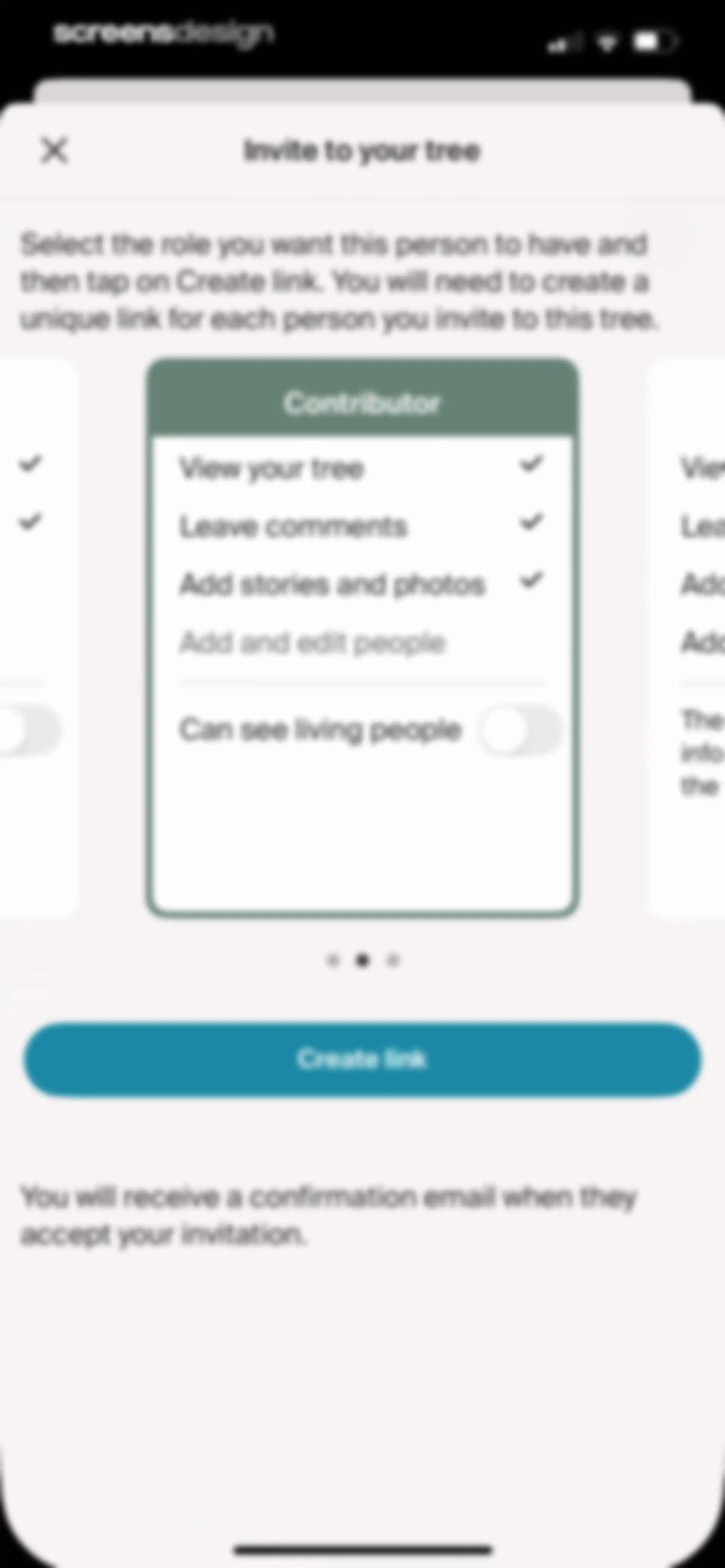 Ancestry: Family History & DNA screen 65