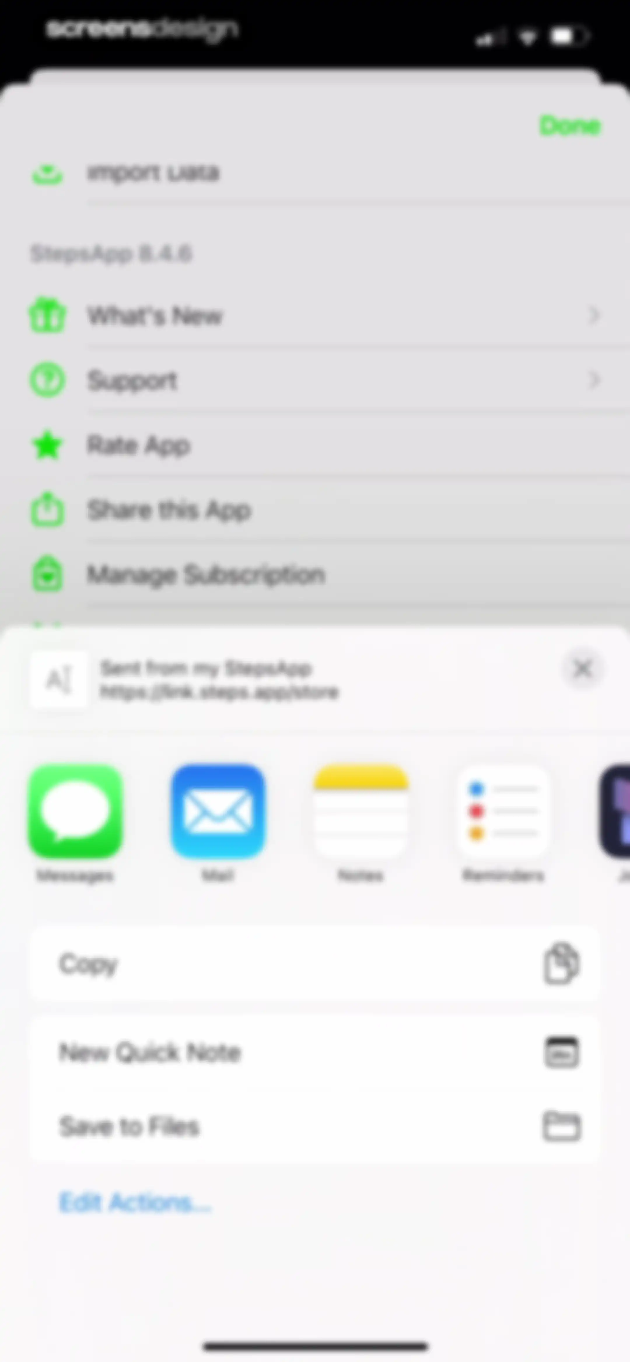 StepsApp Pedometer screen 169