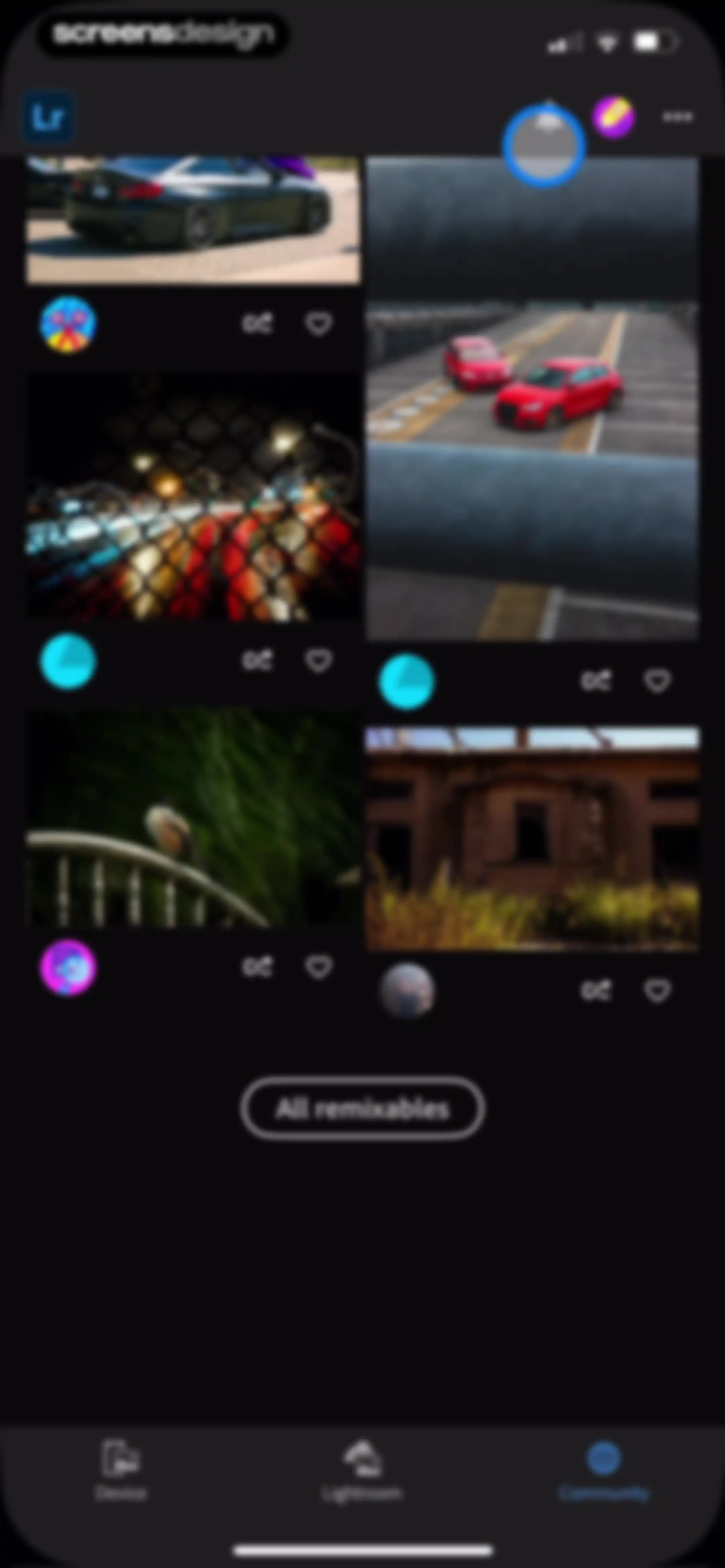 Lightroom: AI Photo Editor screen 184
