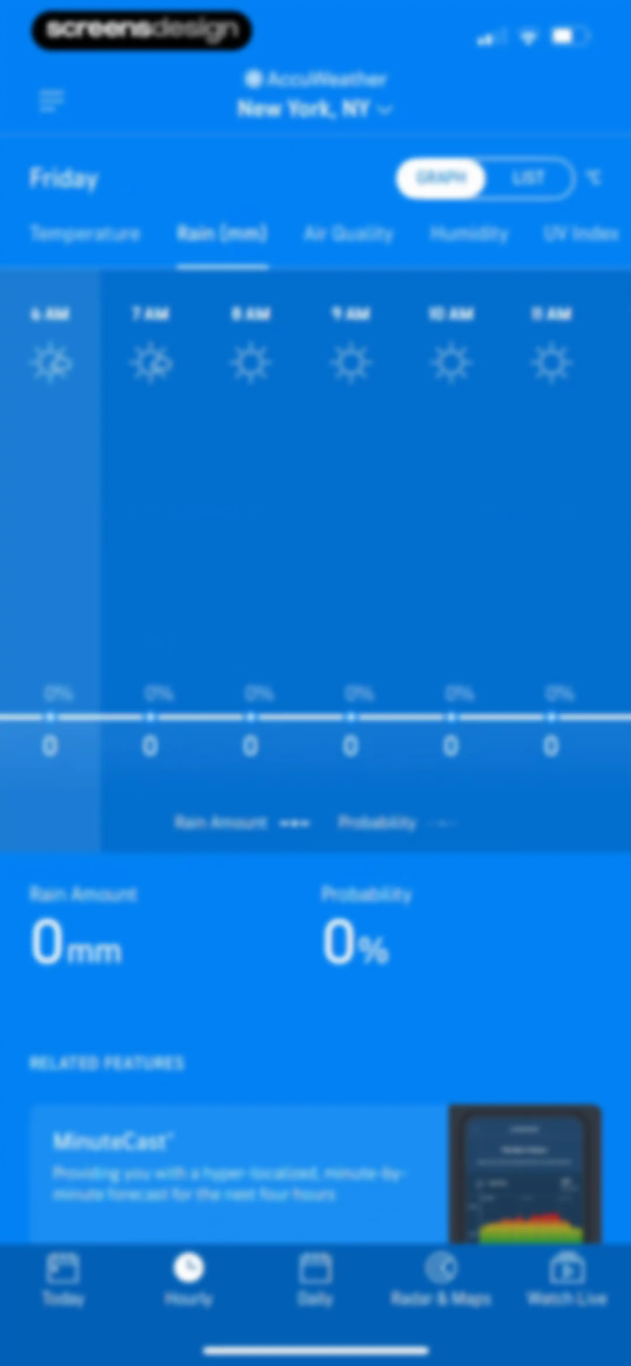 AccuWeather: Weather Forecast screen 64