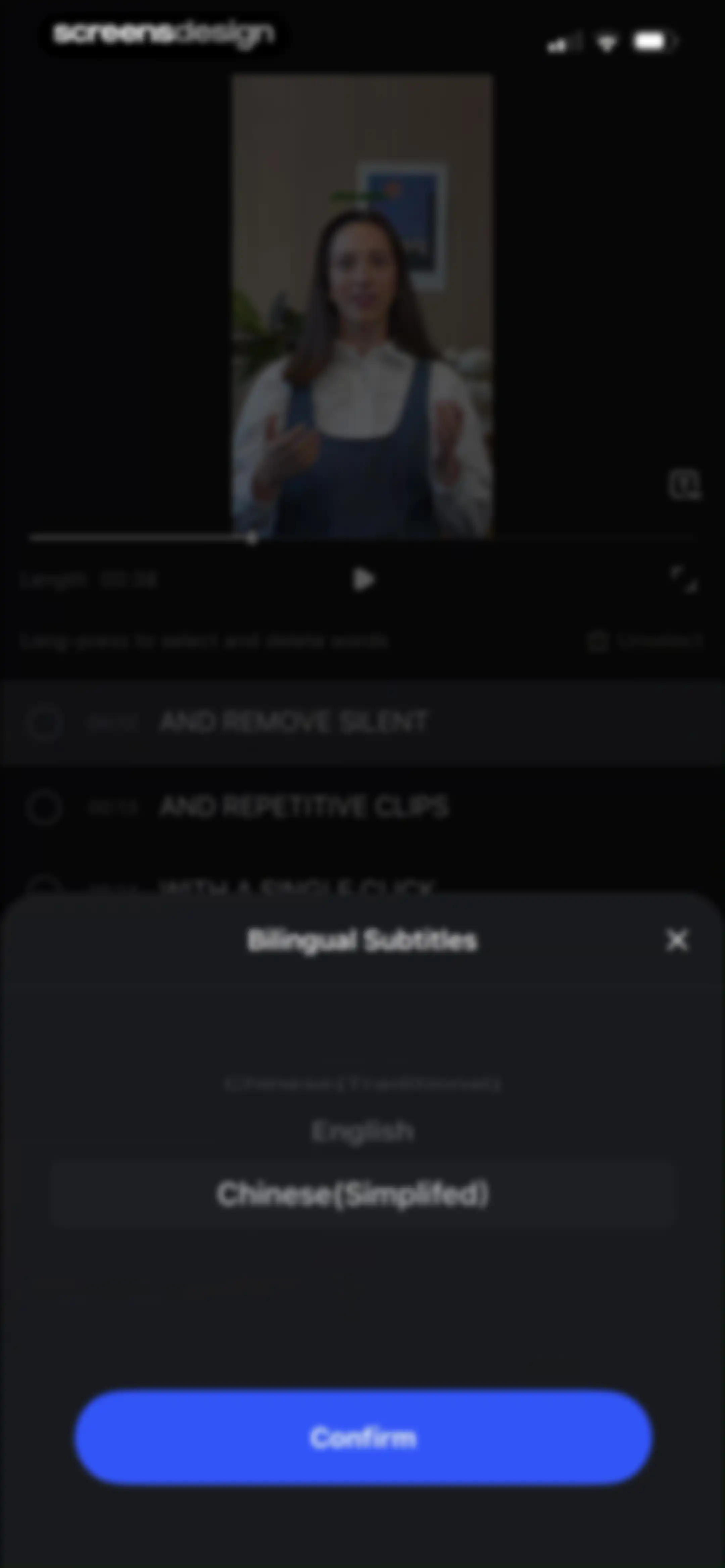 Vmake Labs: create viral video screen 32