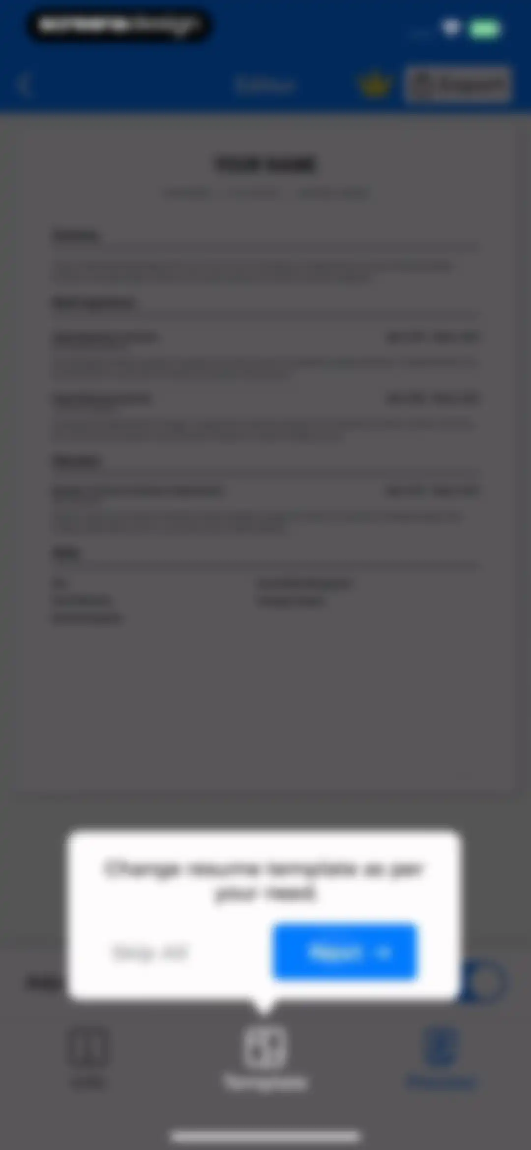 AI Resume Creator: CV Builder screen 13