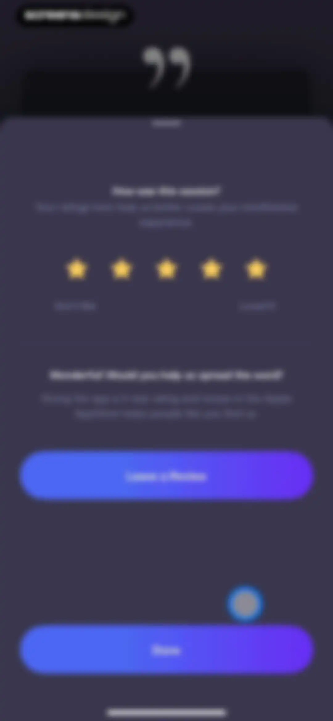 Mindfulness.com Meditation App screen 50