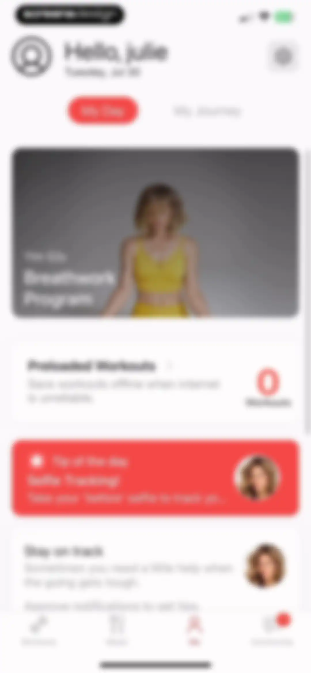Jillian Michaels | Fitness App screen 40