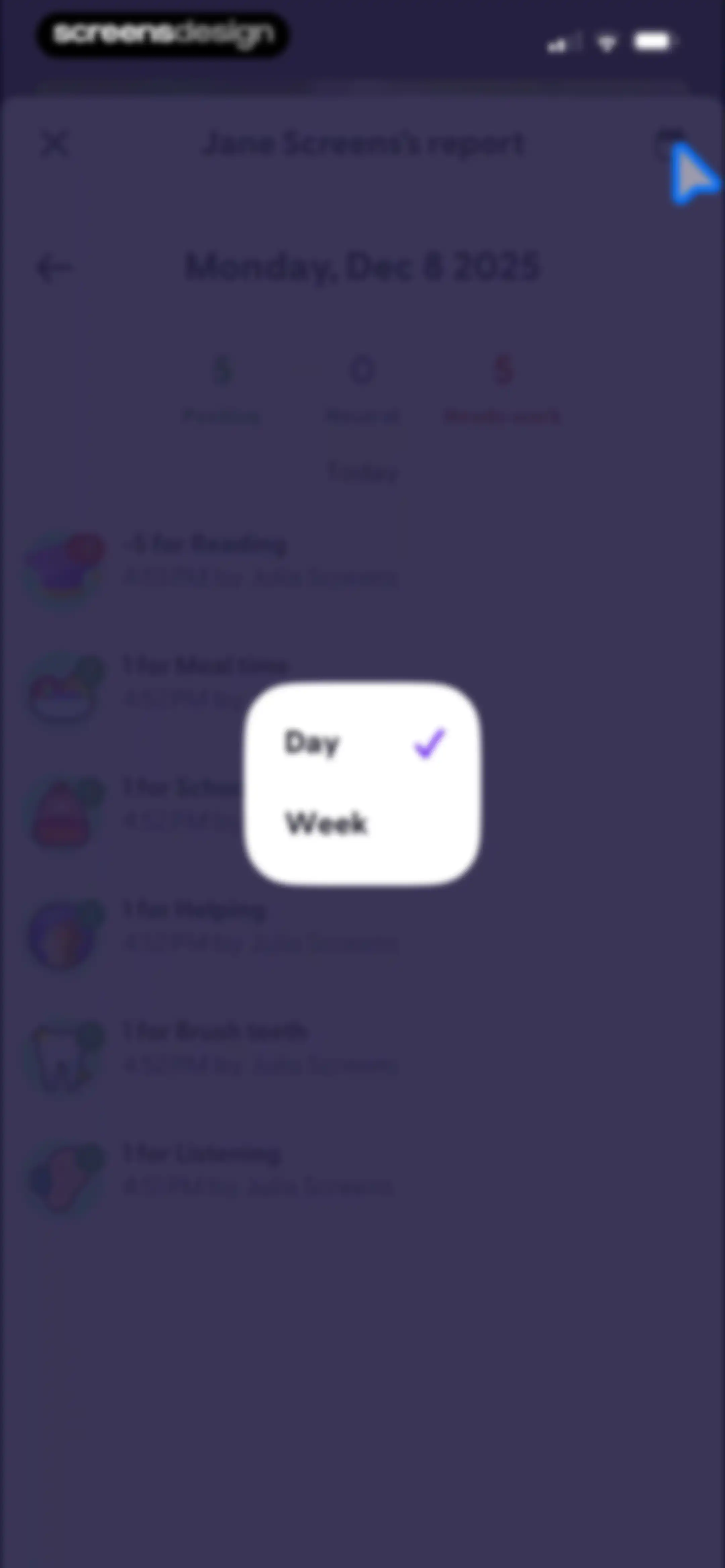 ClassDojo screen 139