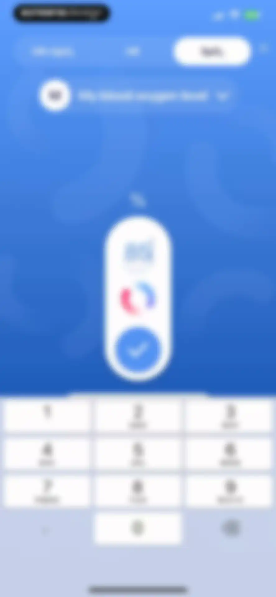 Blood Oxygen App screen 19