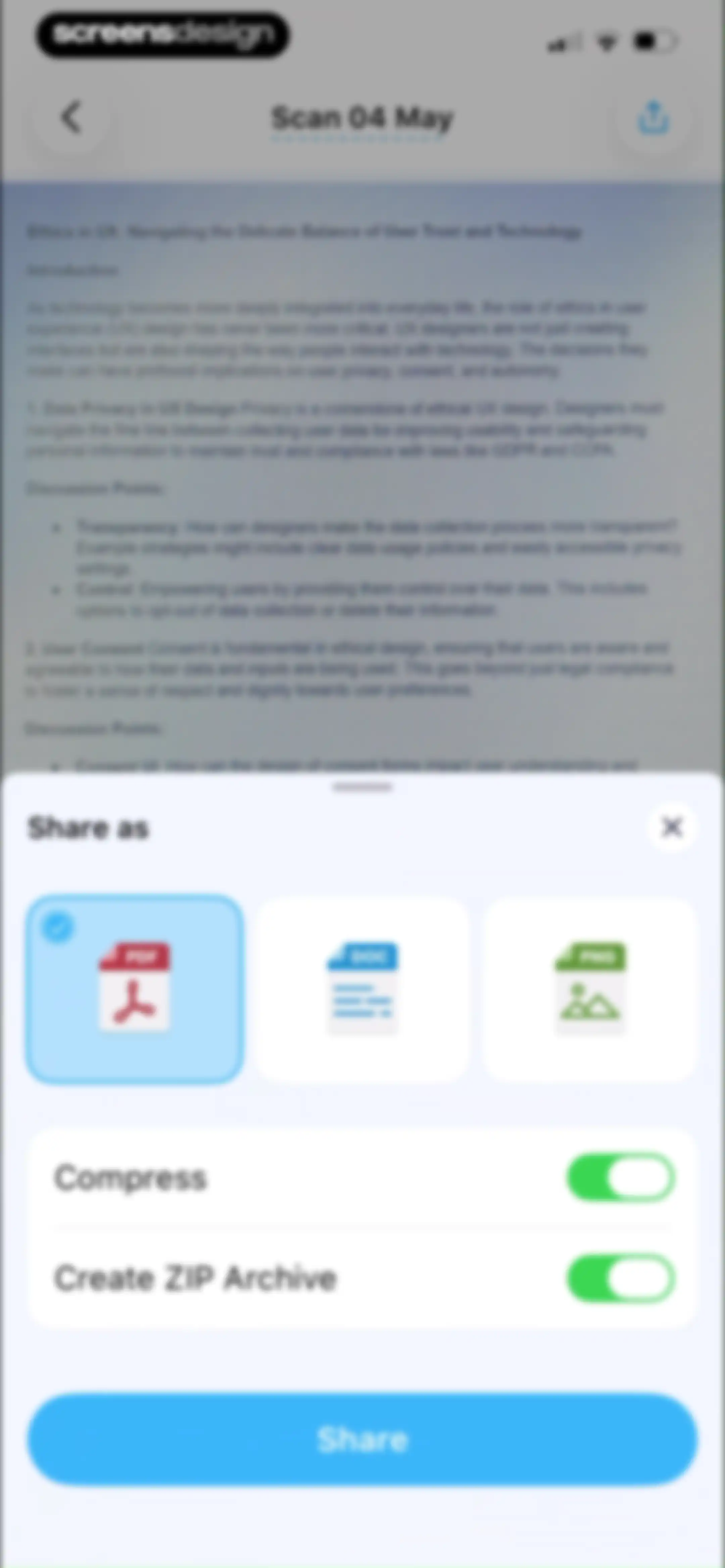 QR Code Reader & PDF Scanner screen 26