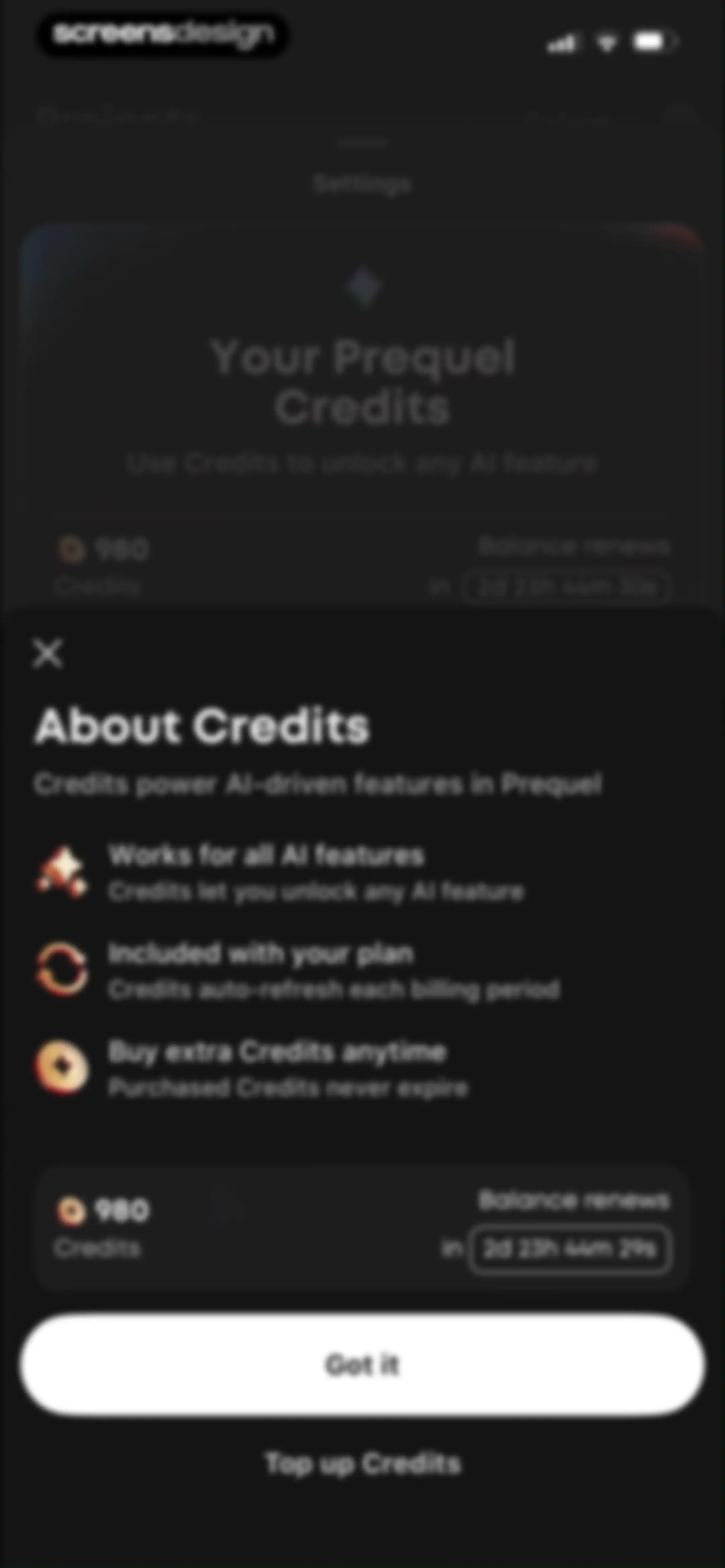 Prequel: Photo & Video Editor screen 135