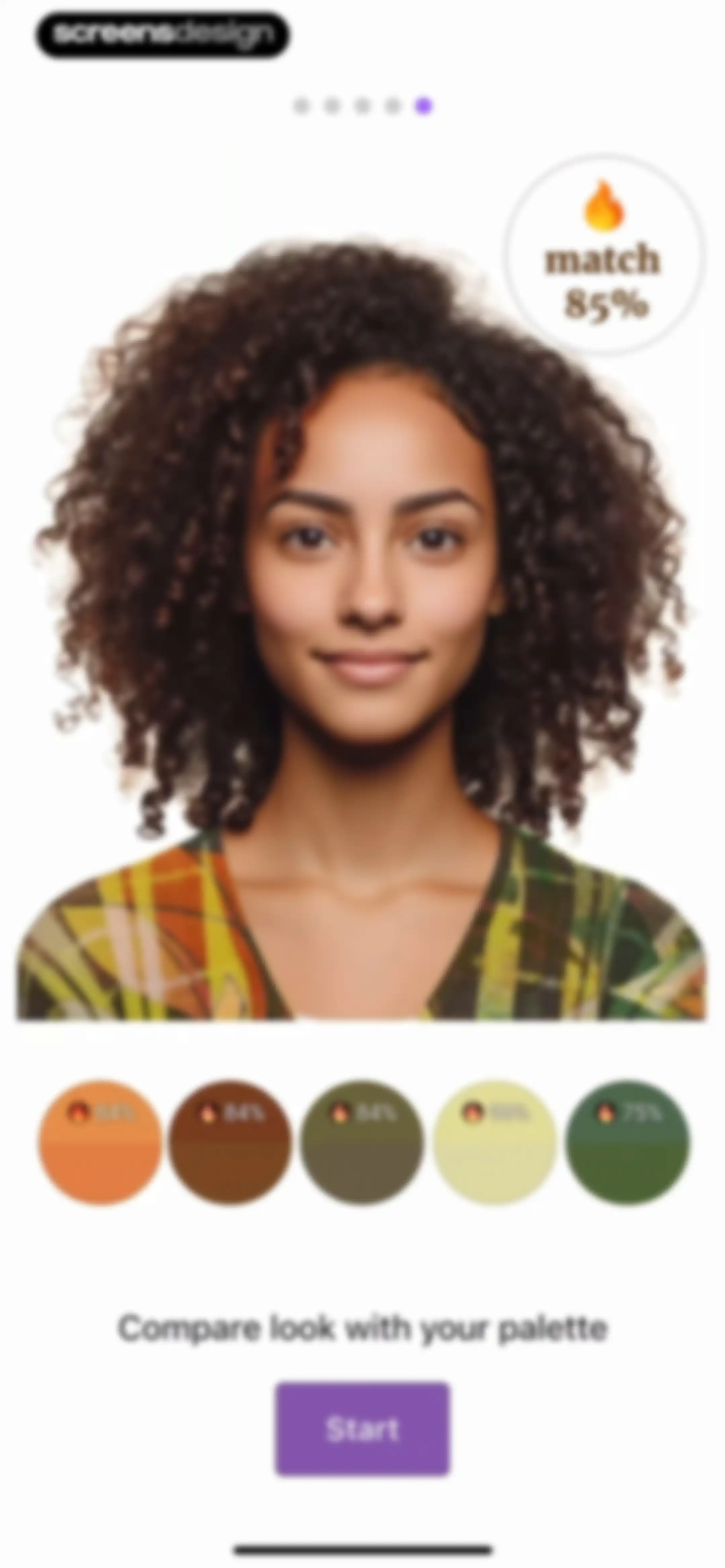 Color Analysis - Dressika screen 7