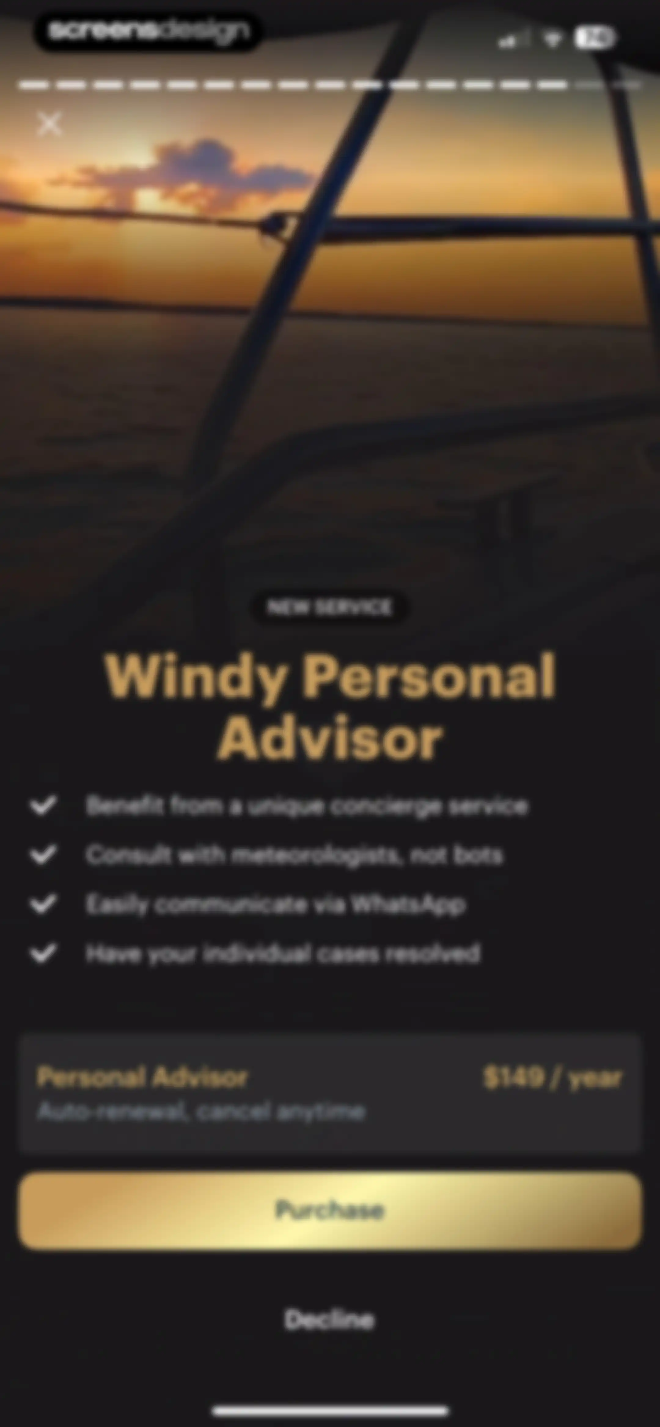 Windy.app — Wind, Tides, Radar screen 24