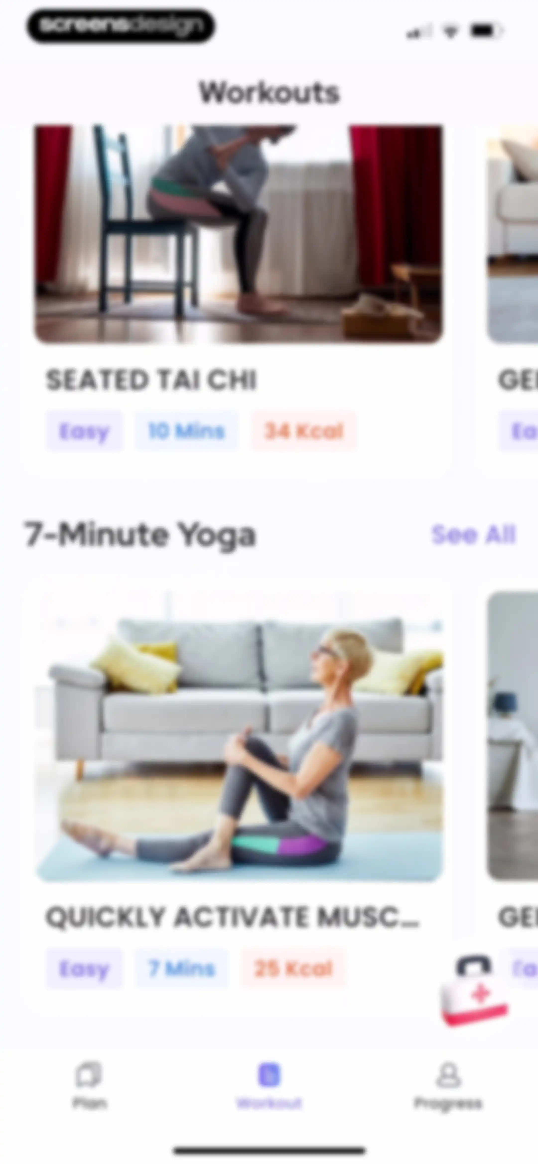 Chair Yoga for Seniors at Home screen 115