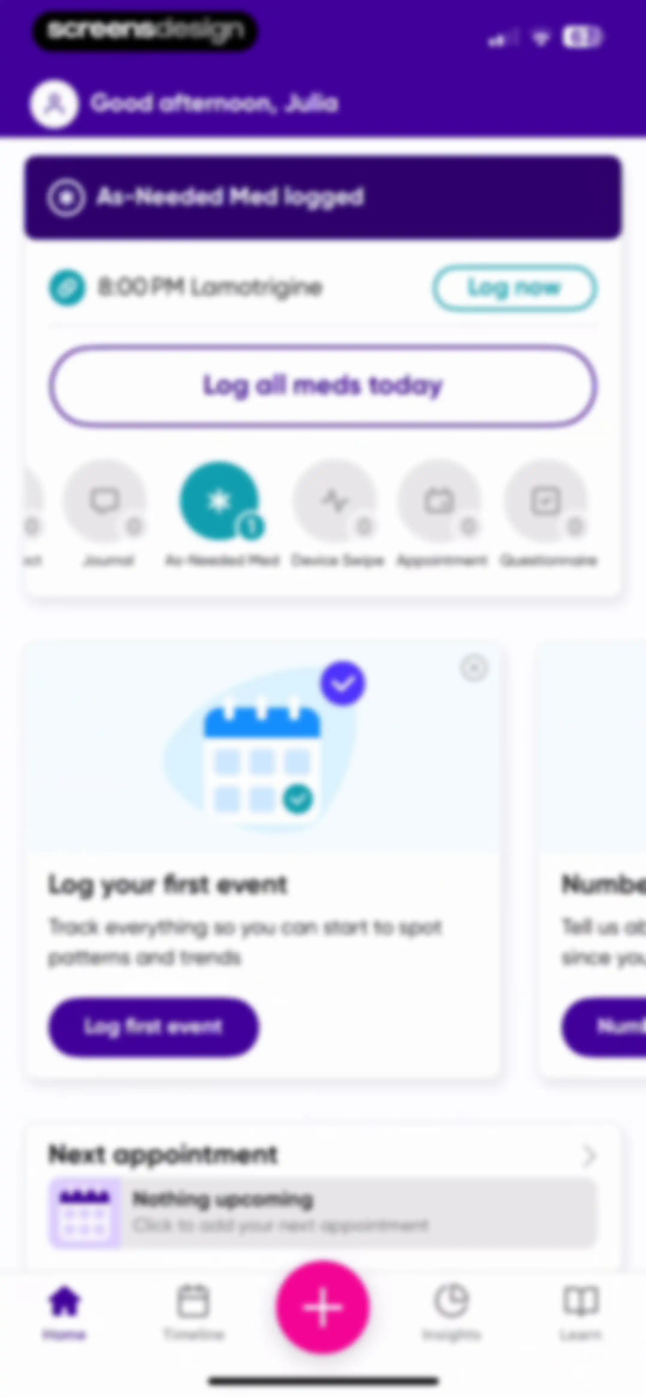 Epsy: Seizure Log for Epilepsy screen 46