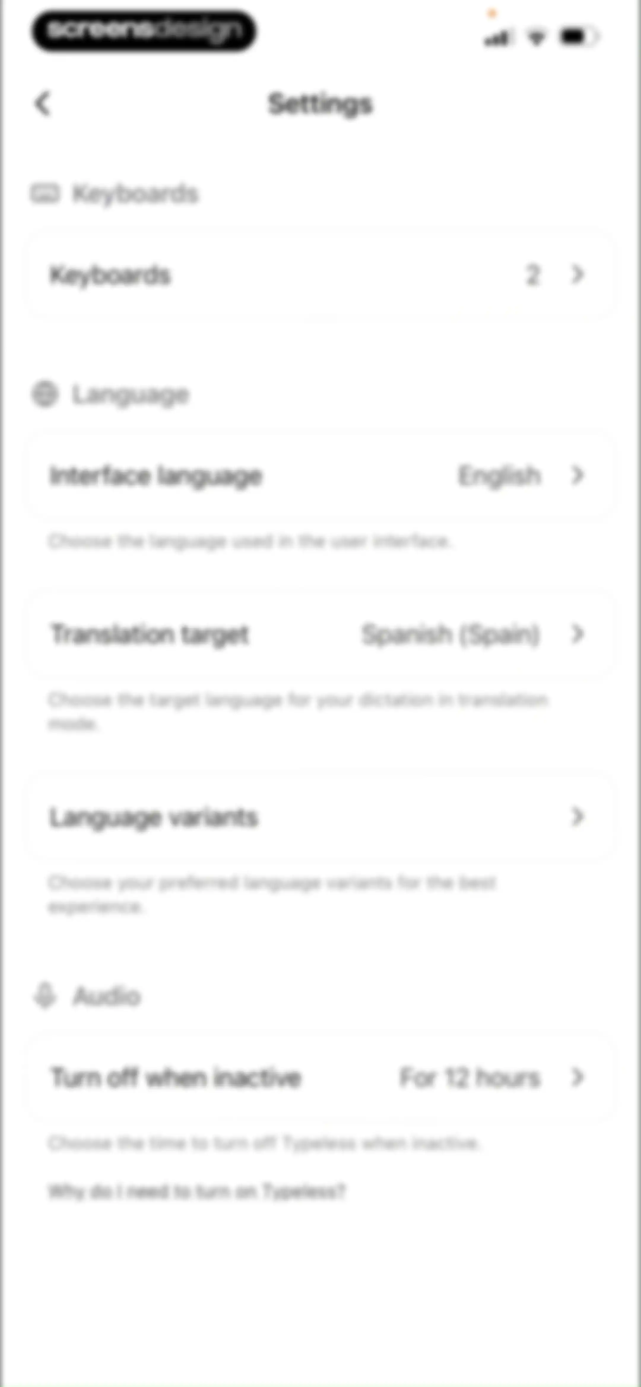 Typeless: AI Voice Keyboard screen 66