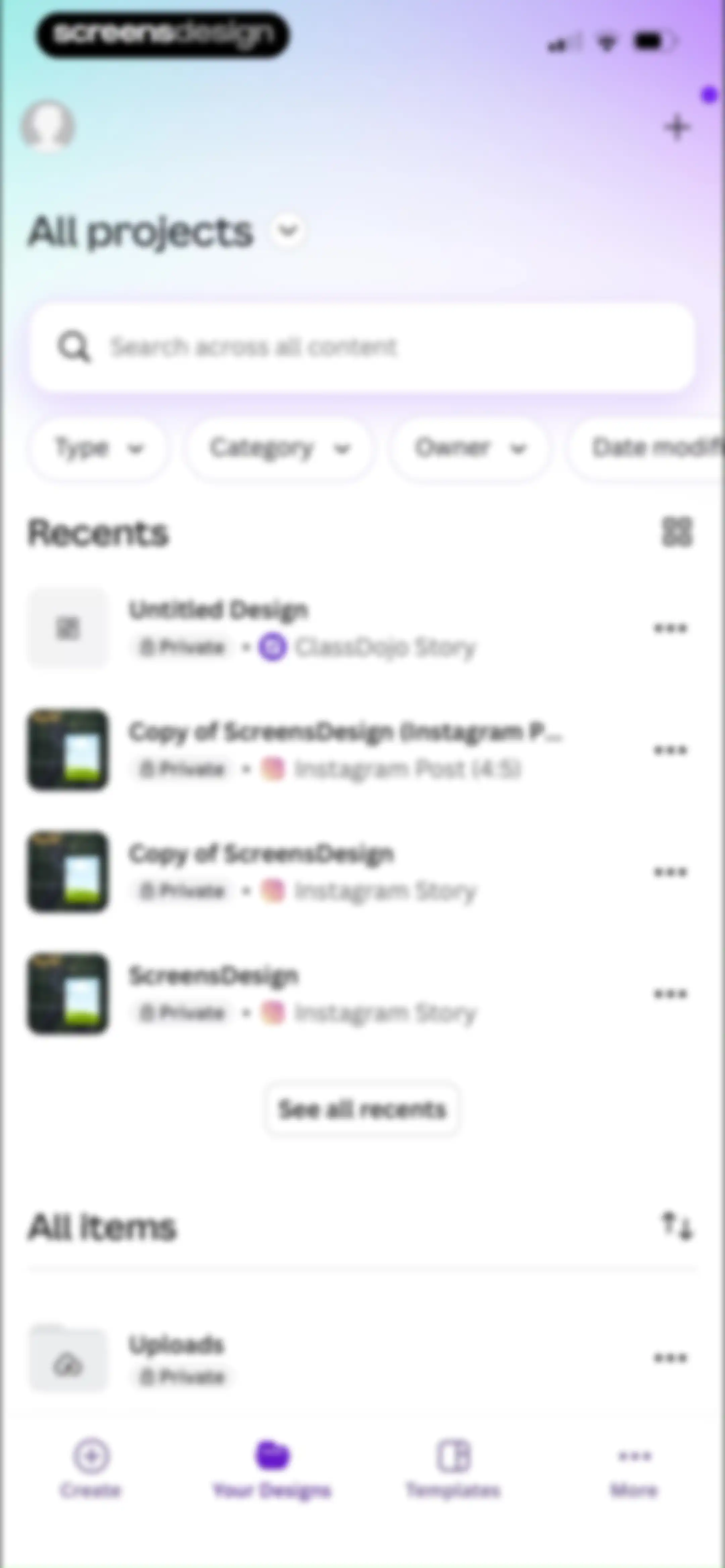 Canva: AI Video & Photo Editor screen 143