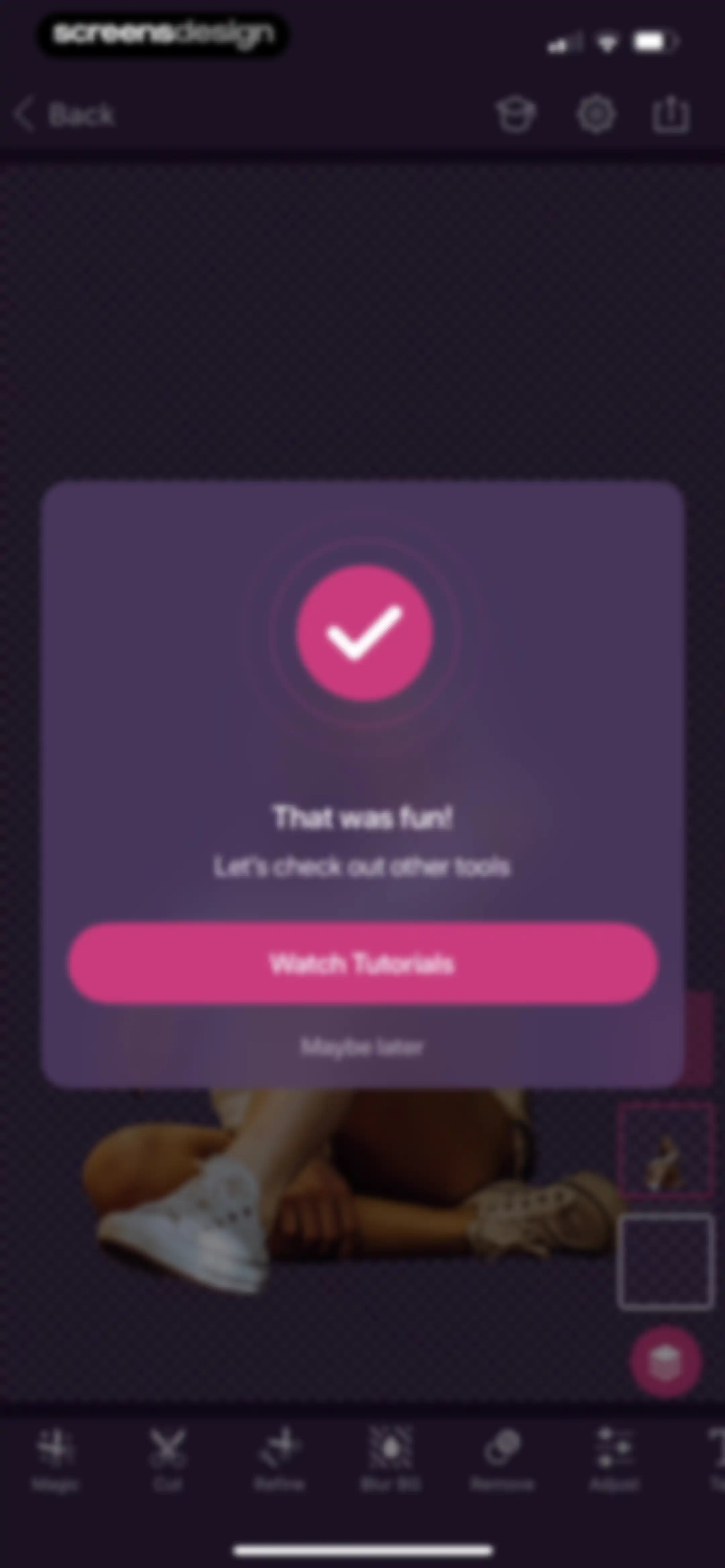 Pixomatic - AI Photo BG Eraser screen 26
