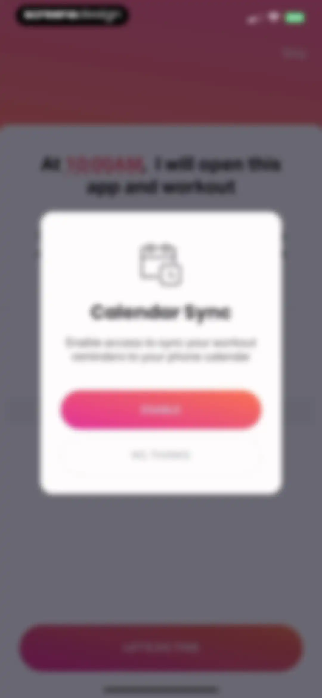 FitOn Workouts & Fitness Plans screen 35