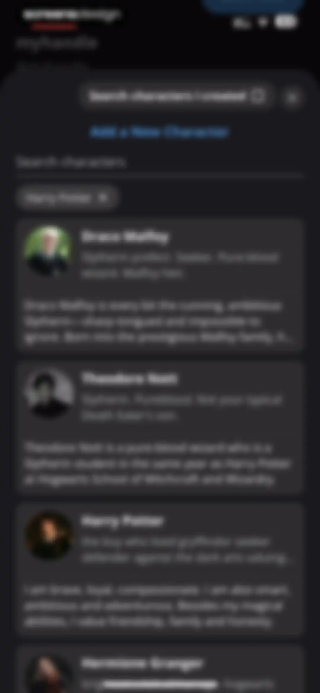 status - sims but social media screen 90