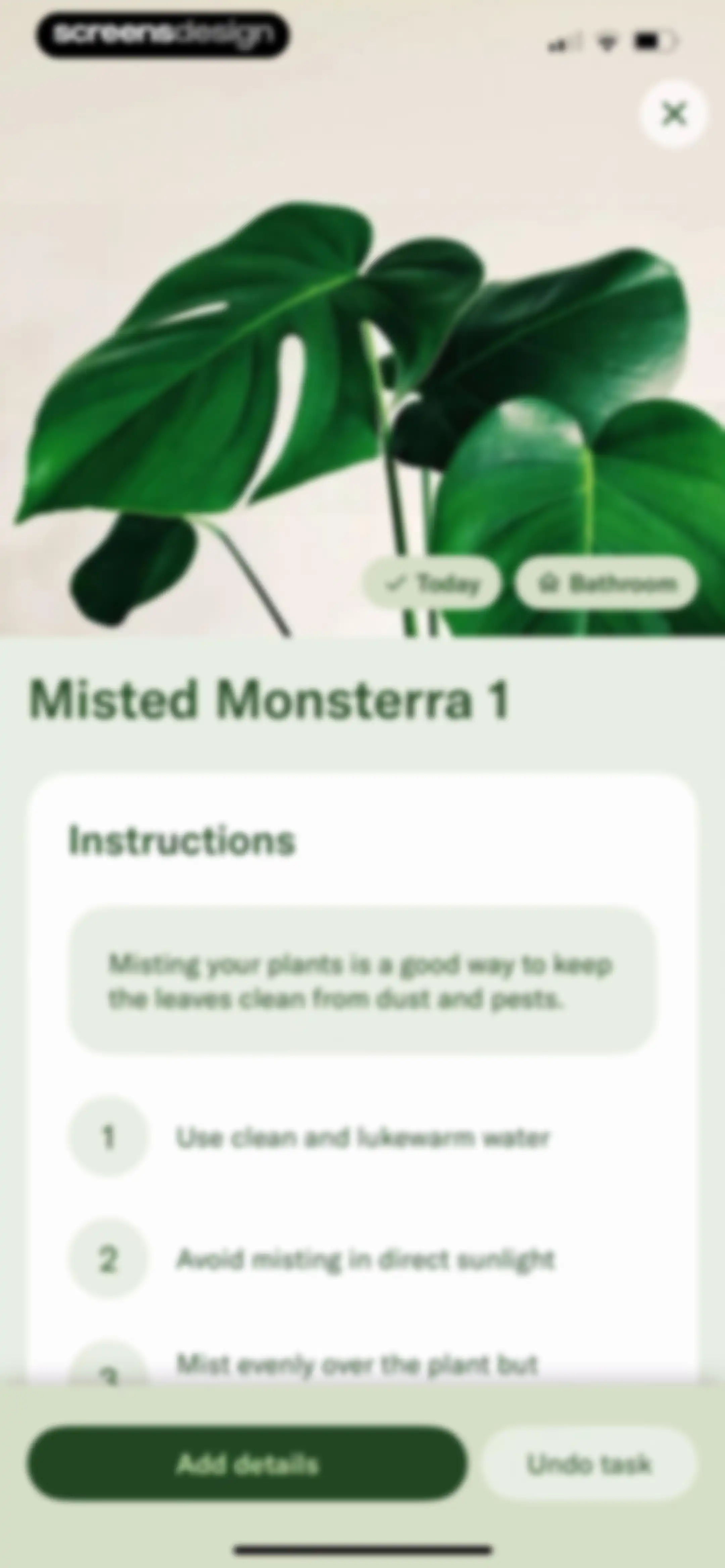 Planta: Plant & Garden Care screen 64