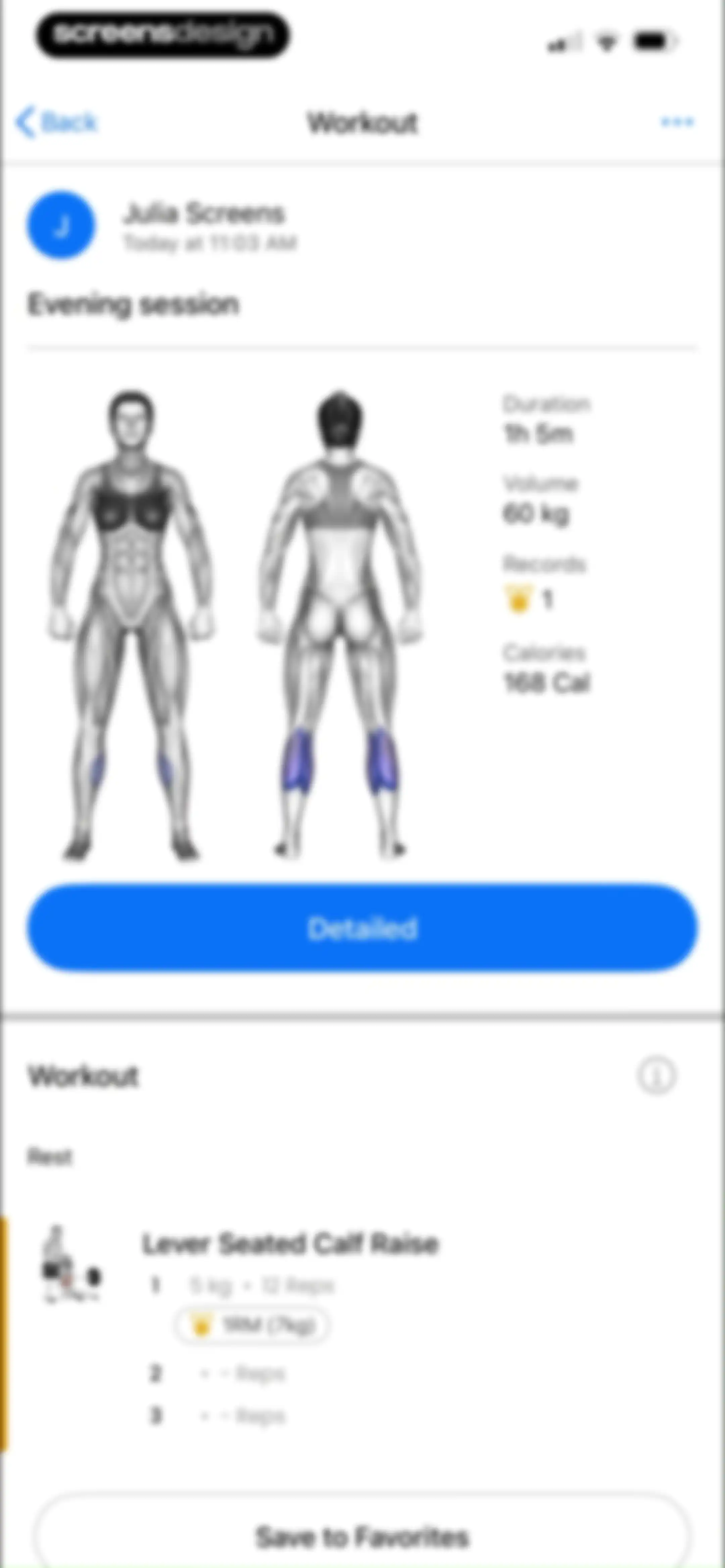 Lyfta: Gym Workout Tracker Log screen 108