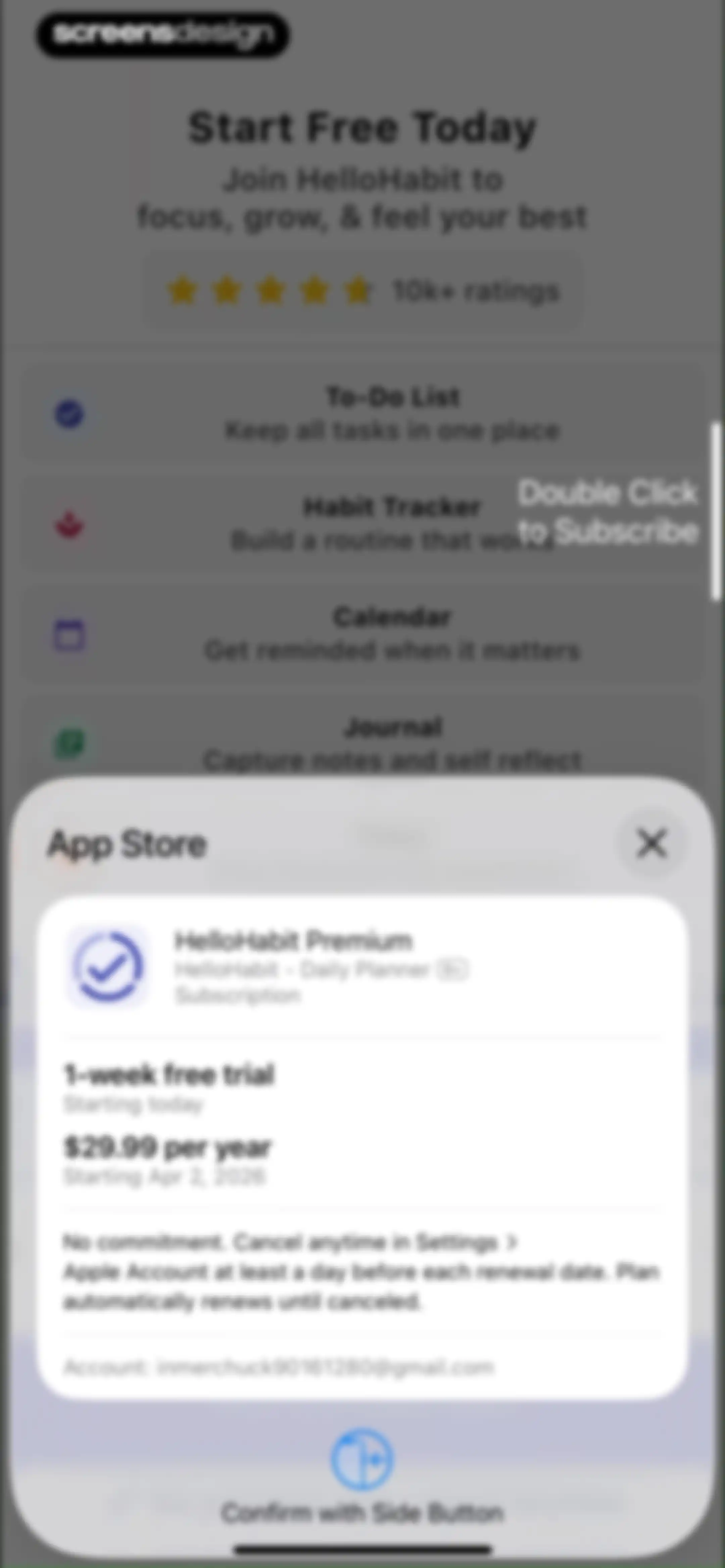 HelloHabit - Daily Planner screen 14