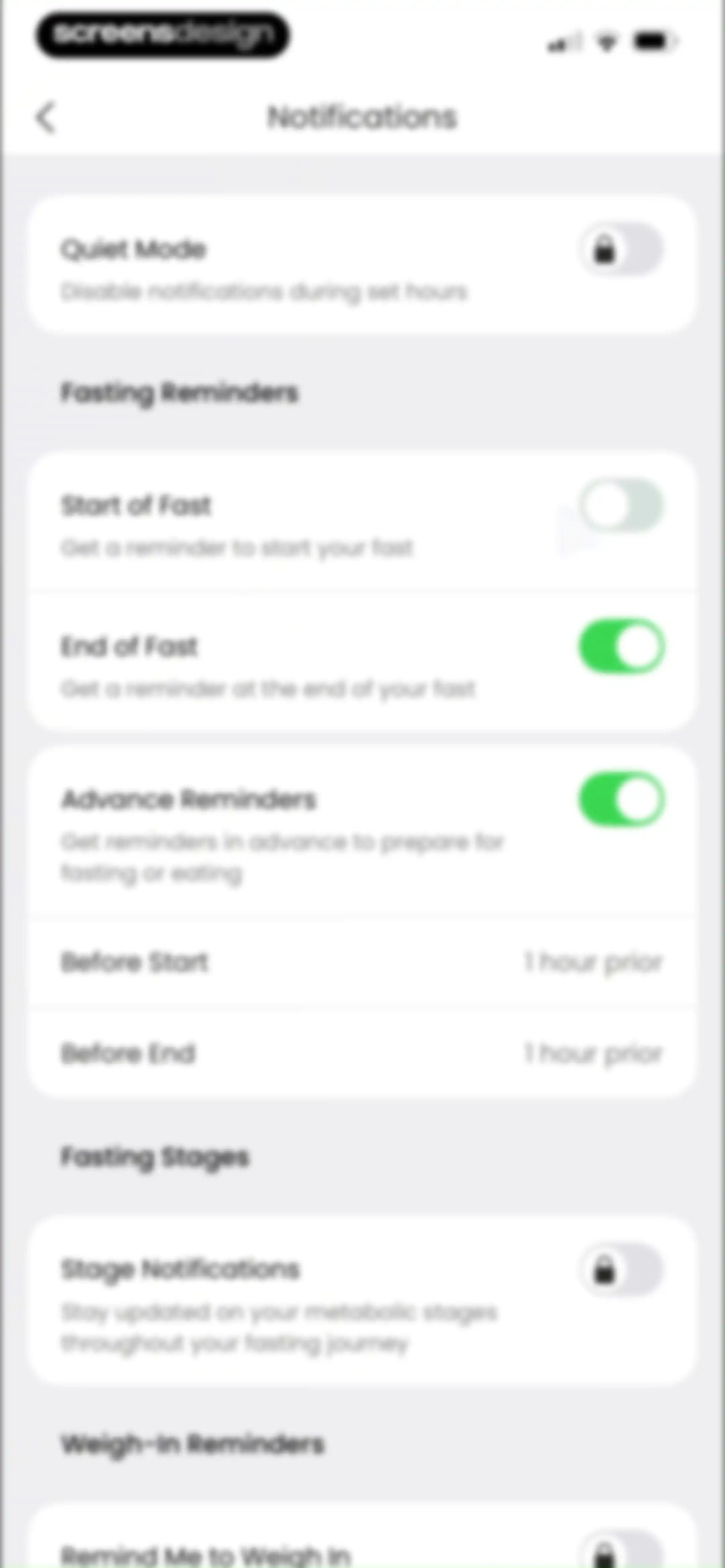 Fasting App: Tracker & Timer screen 144